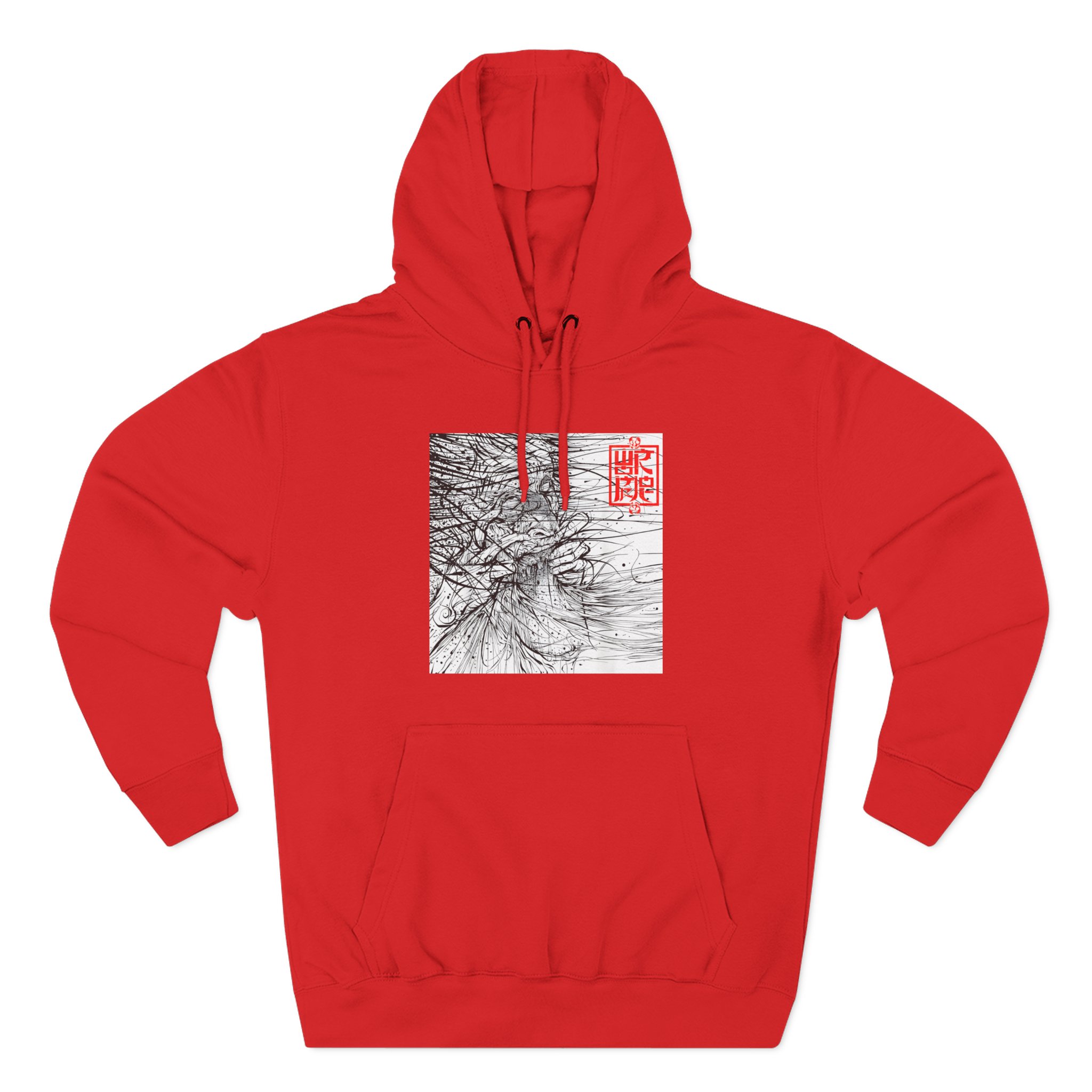 Wormrot Jawripper Three-Panel Fleece Hoodie