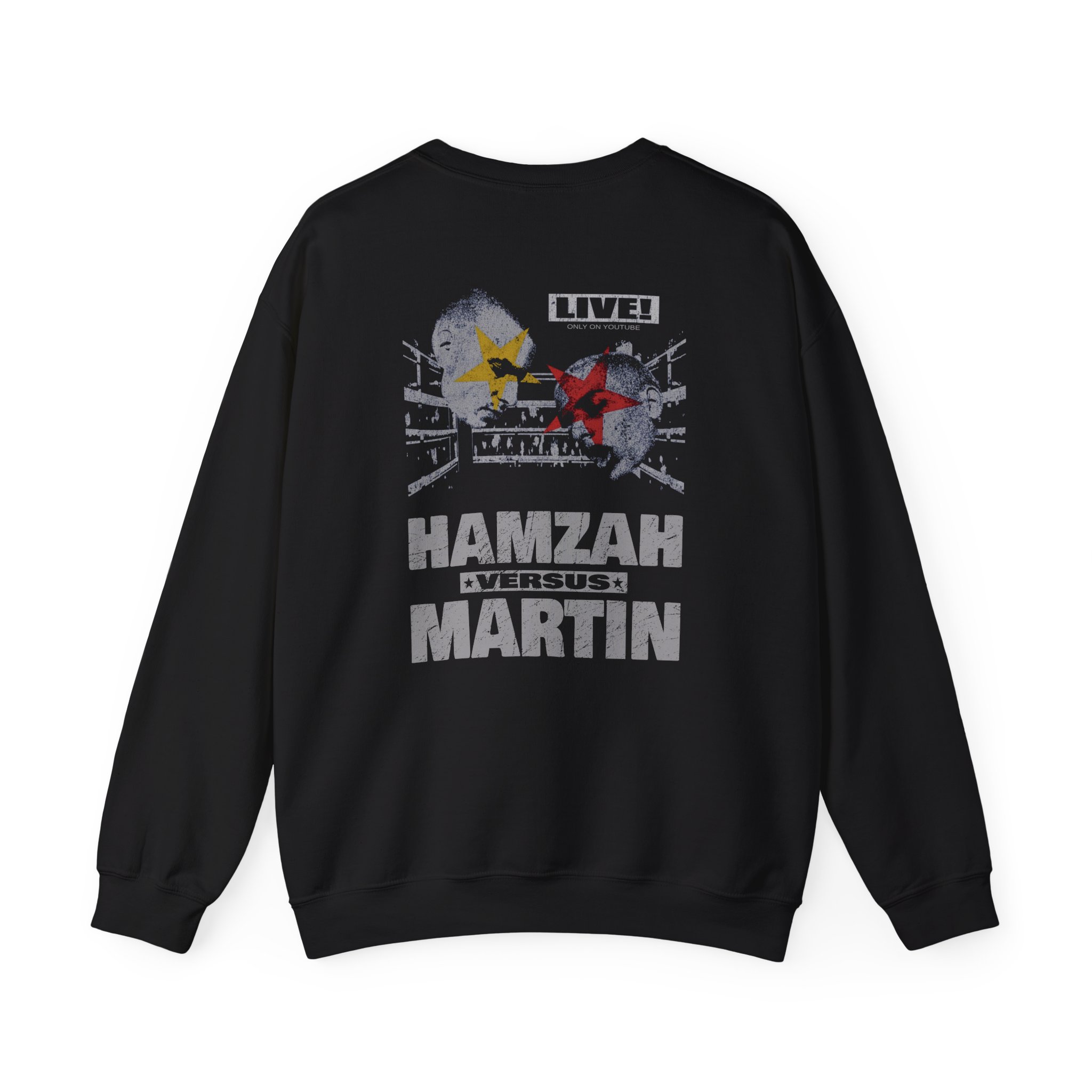 Slushy Noobz Hamzah Versus Martin Unisex Heavy Blendâ„¢ Crewneck Sweatshirt