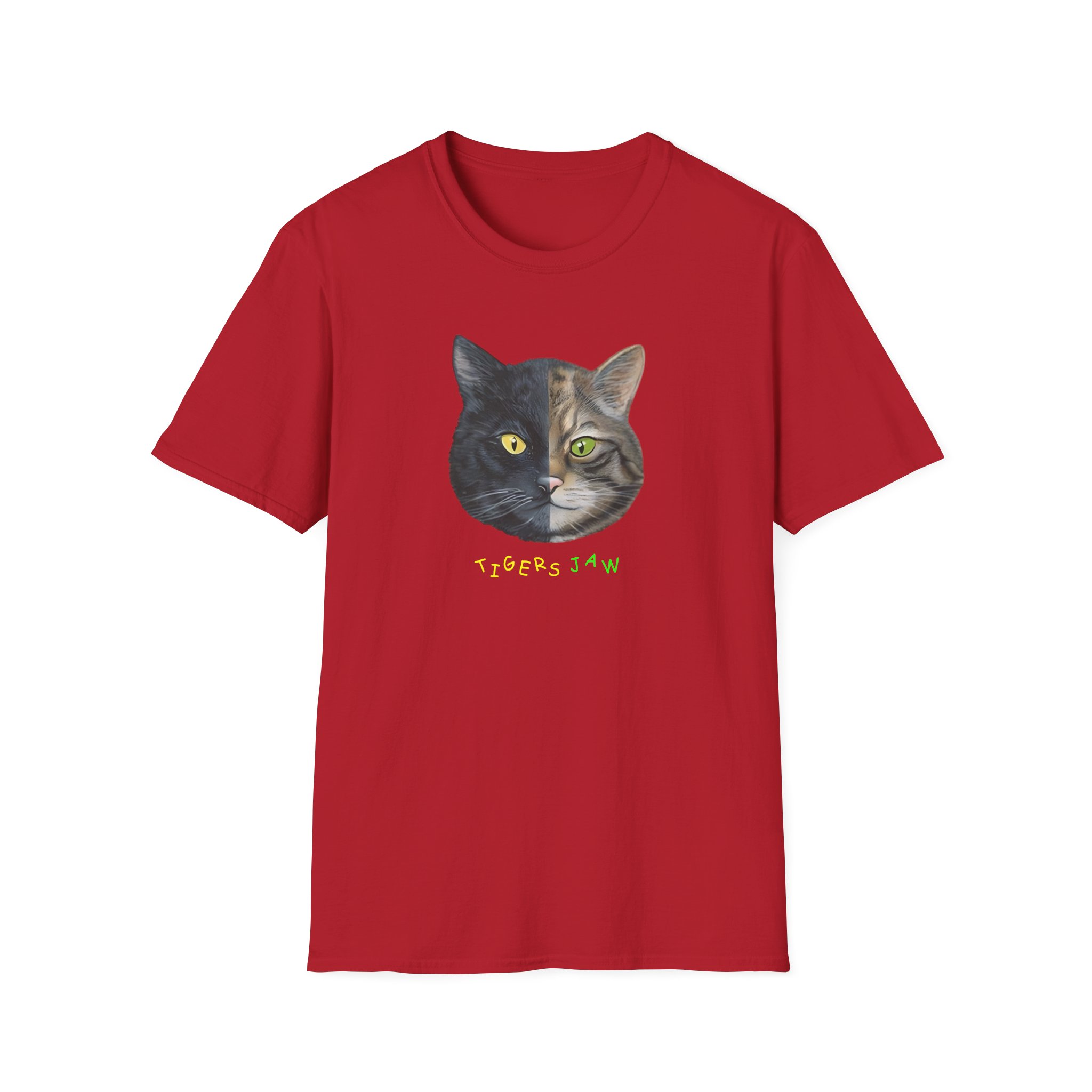 Tigers Jaw Cat Unisex Softstyle T-Shirt