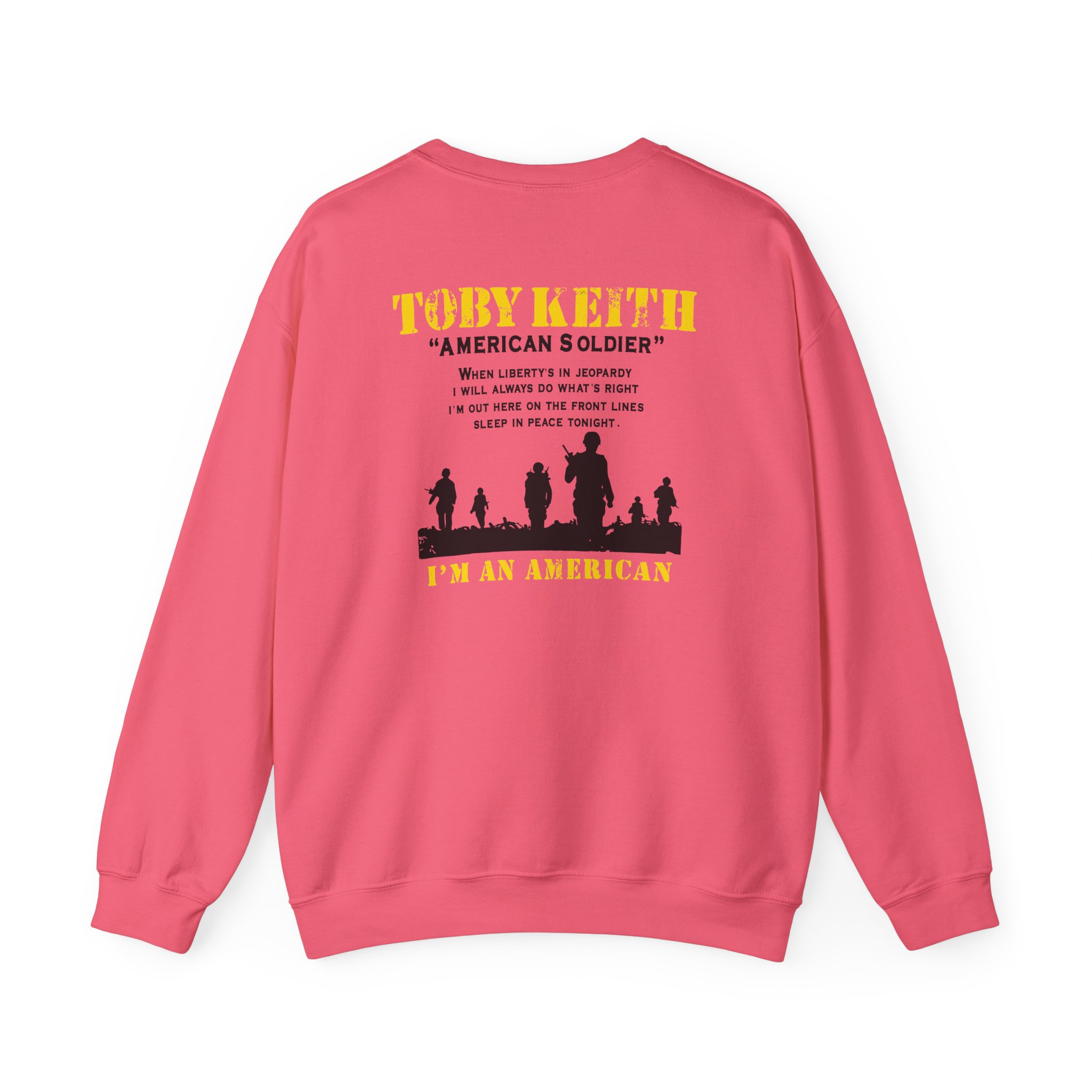 Toby Keith Don’t Let the Old Man in Unisex Heavy Blend™ Crewneck Sweatshirt