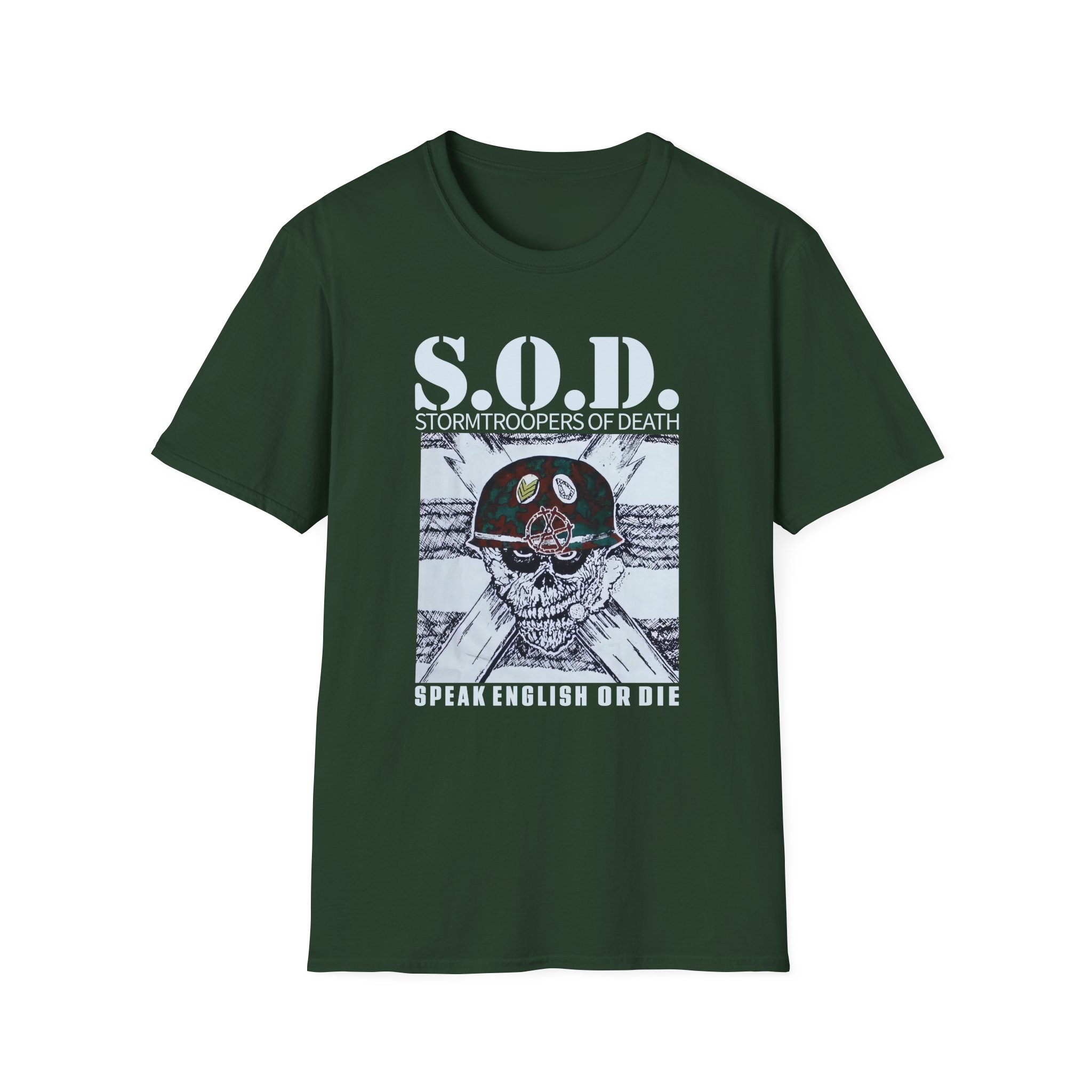 Stormtroopers of Death S.o.d. Band Unisex Softstyle T-Shirt
