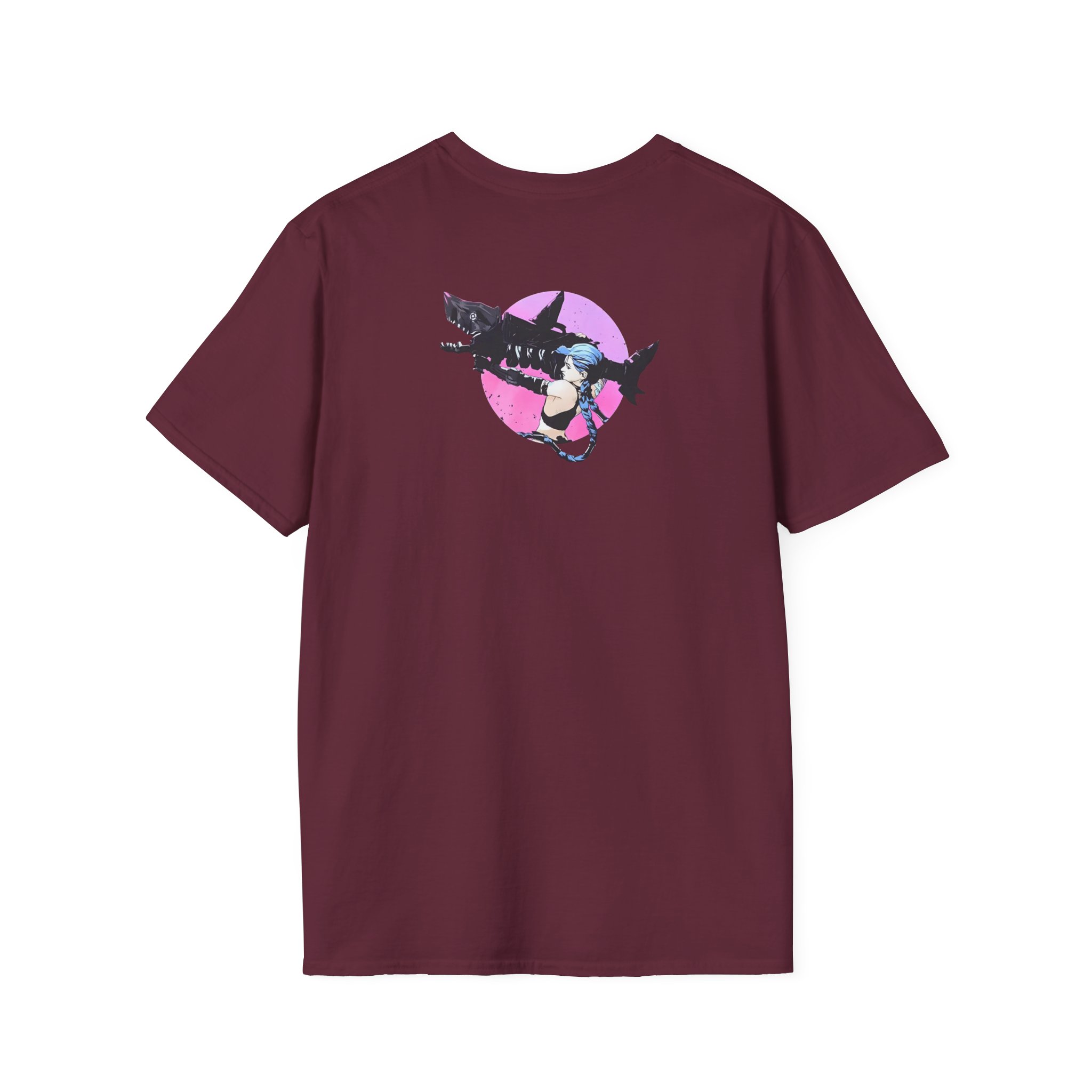 Jinx Arcane Gun Unisex Softstyle T-Shirt