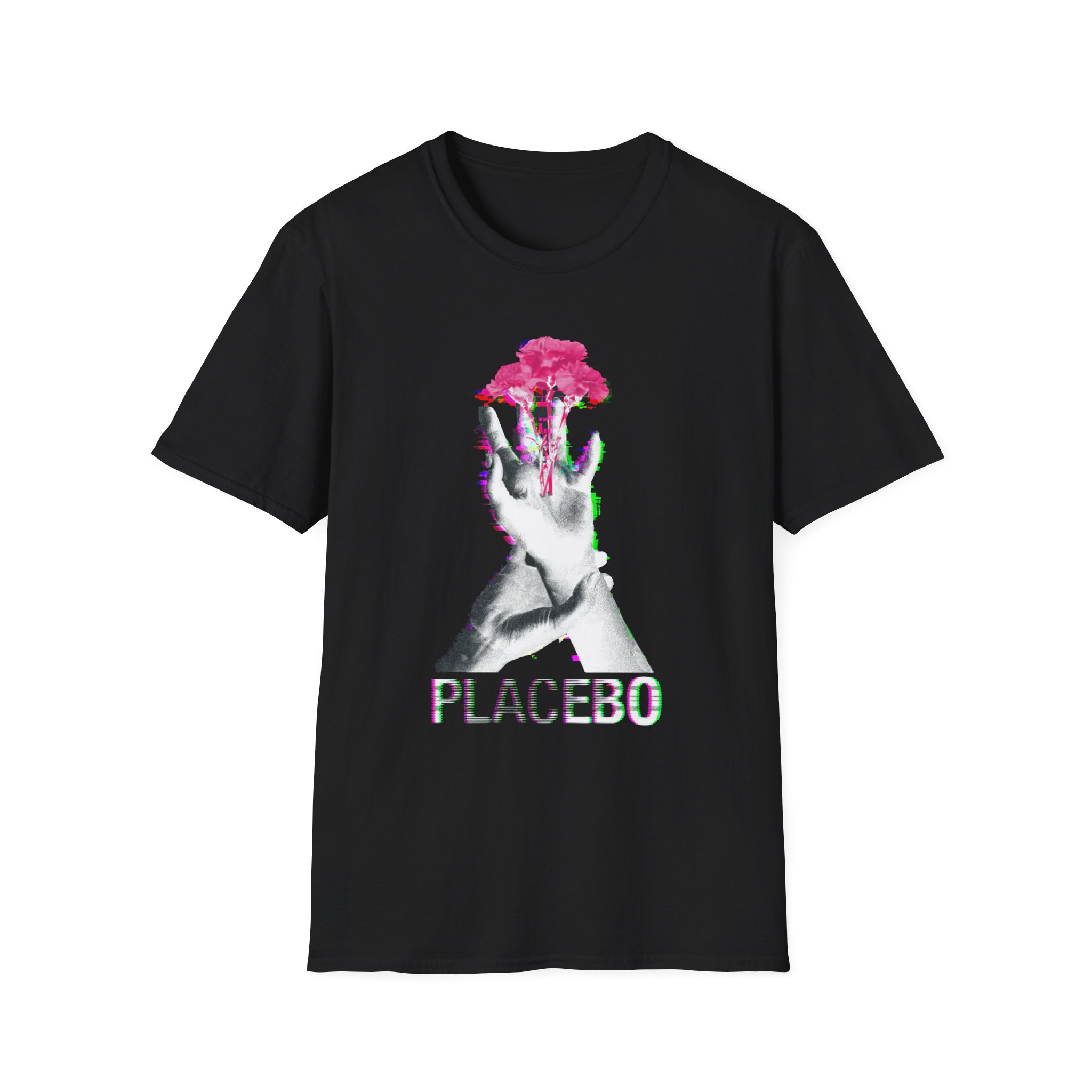Placebo Flower Hand Unisex Softstyle T-Shirt