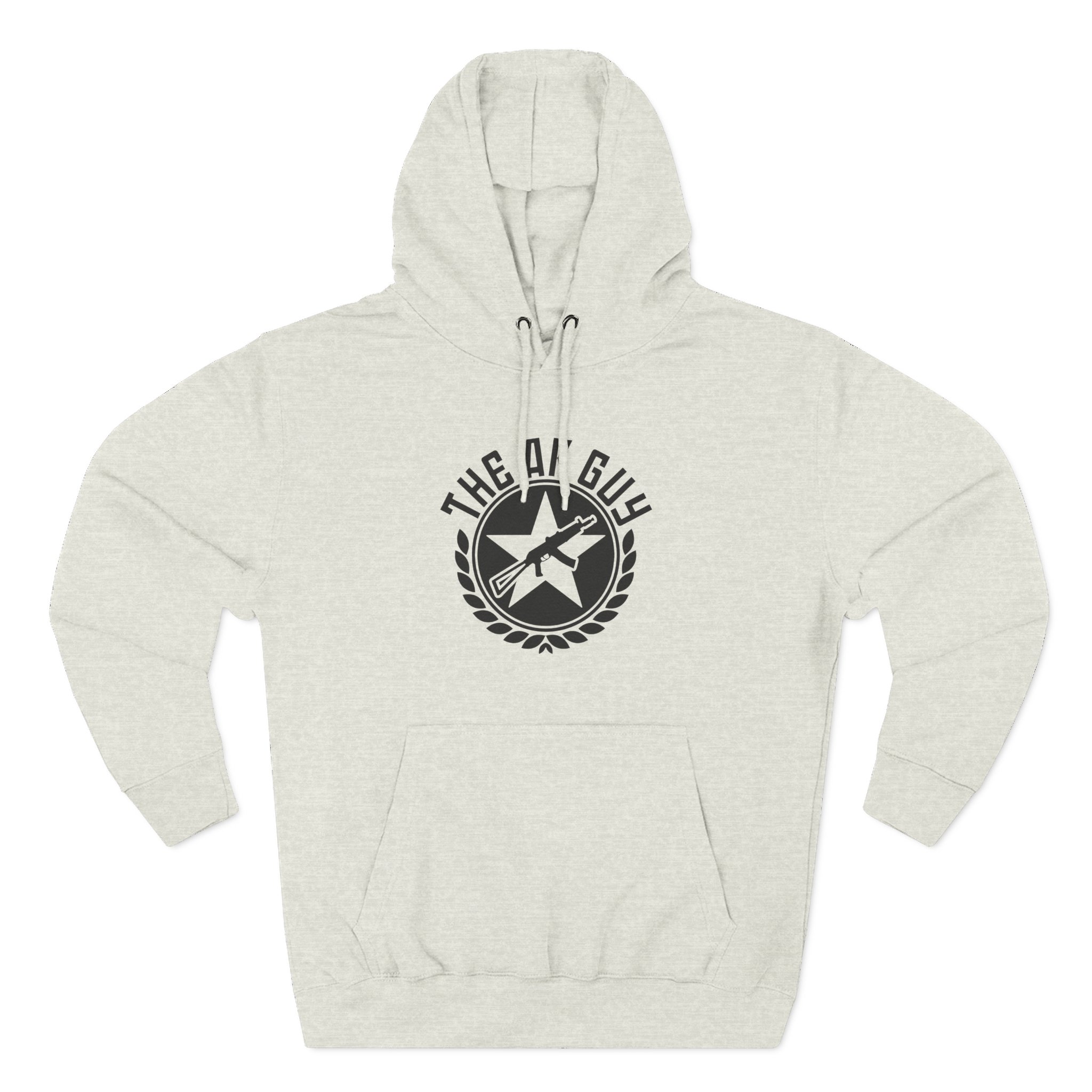 Brandon Herrera the Ak Guy Logo Three-Panel Fleece Hoodie