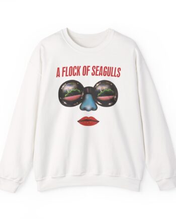 A Flock of Seagulls Us 1982 Tour Unisex Heavy Blend™ Crewneck Sweatshirt