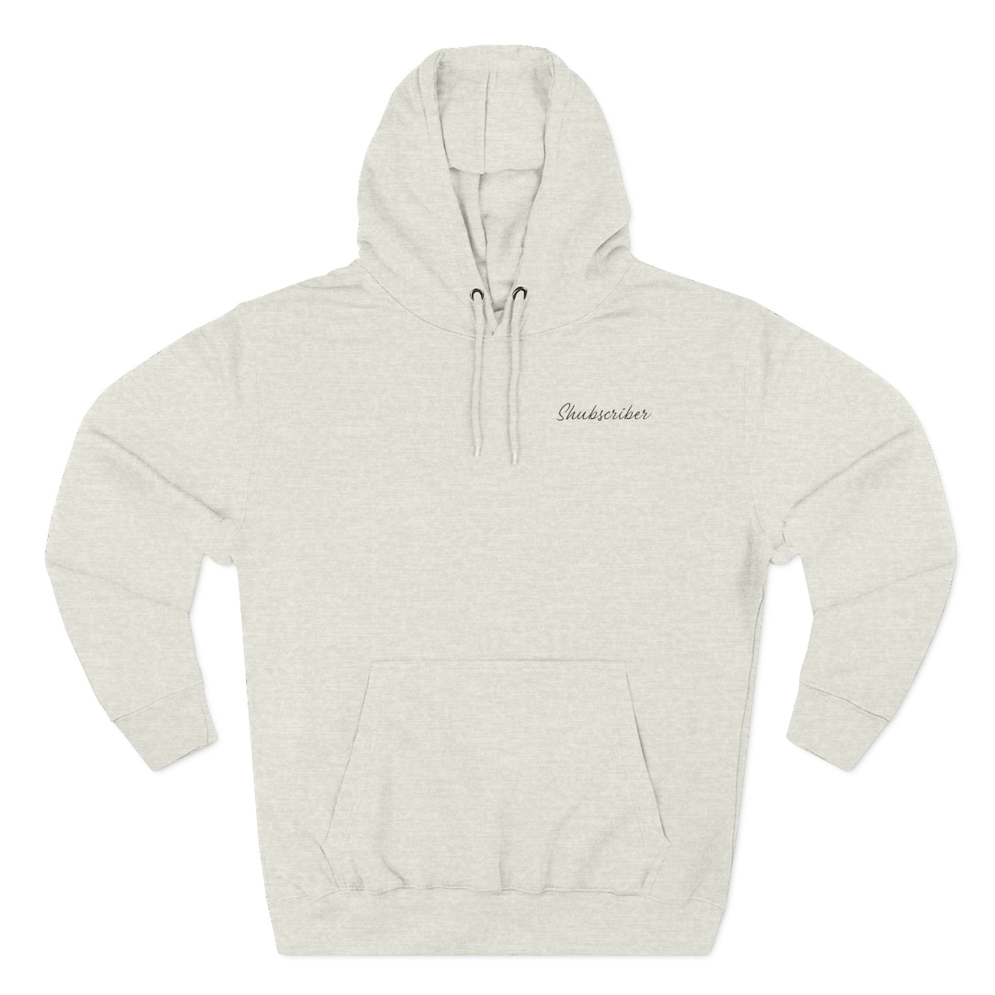 Shubble Three-Panel Fleece Hoodie