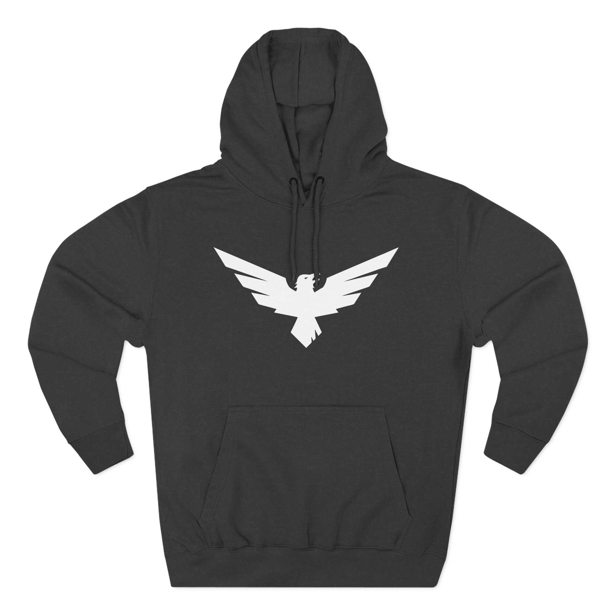 Carolina Royal Ravens Three-Panel Fleece Hoodie