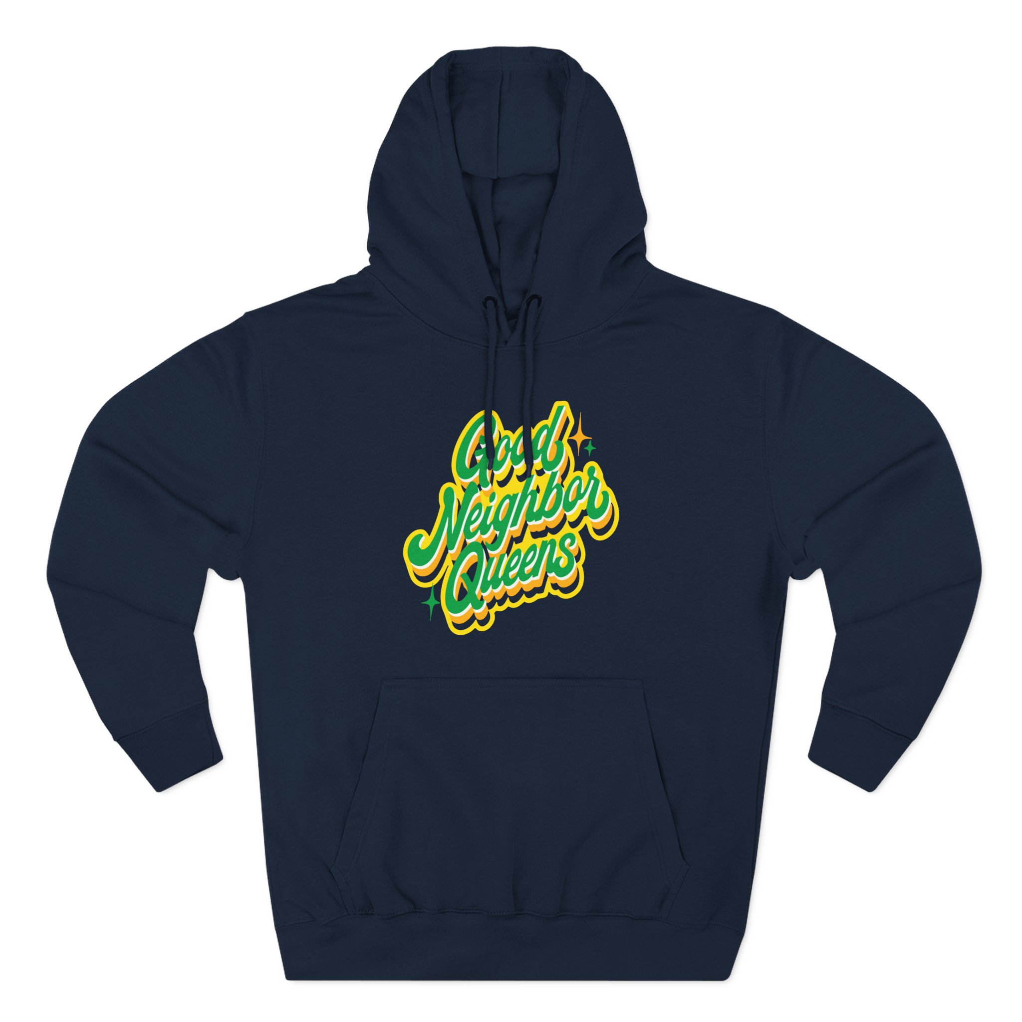 Good Neighbours Queens Three-Panel Fleece Hoodie
