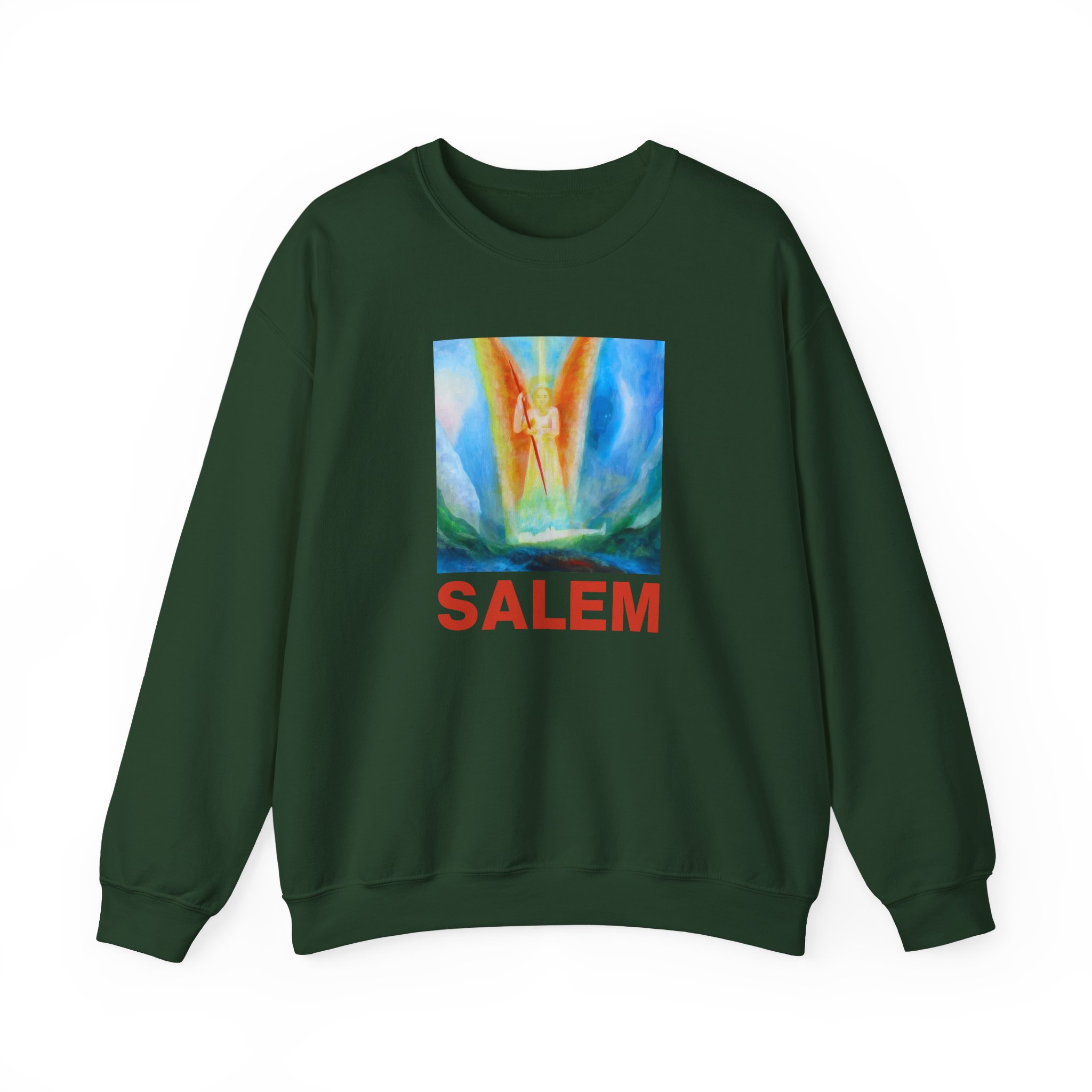 Salem Fires in Heaven Unisex Heavy Blendâ„¢ Crewneck Sweatshirt