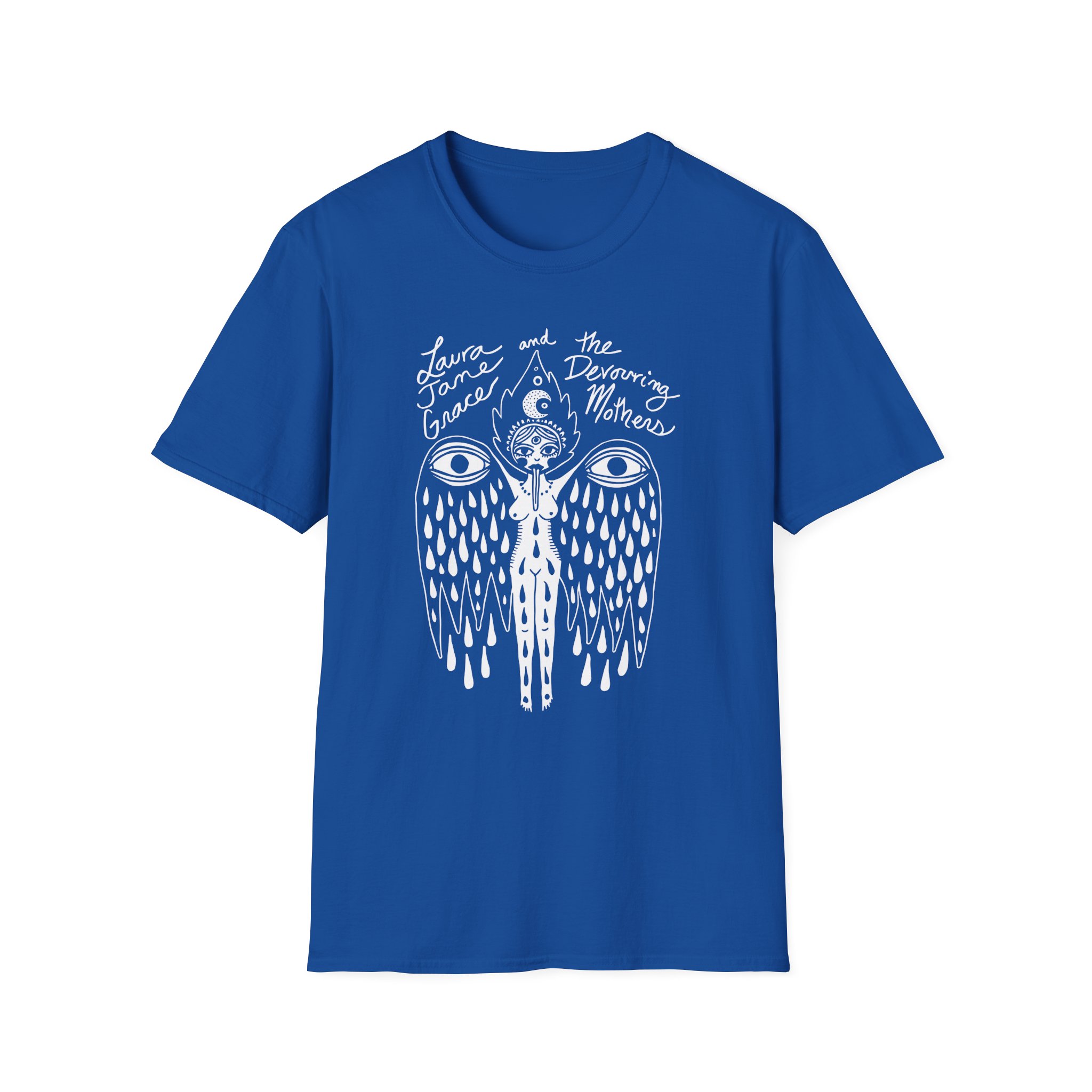 Laura Jane Grace Drippy Lady Unisex Softstyle T-Shirt