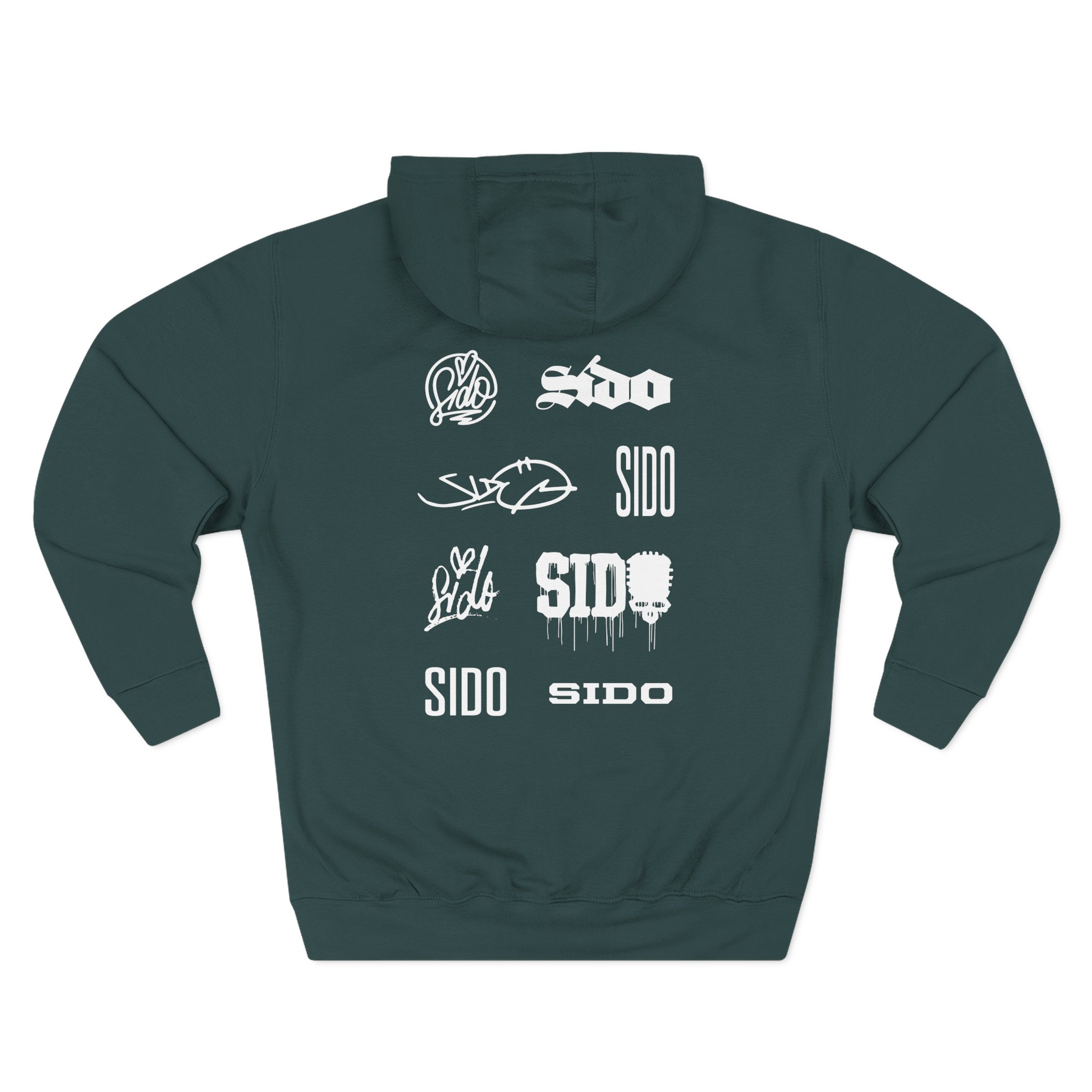 Sido Three-Panel Fleece Hoodie