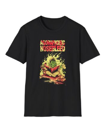 Agoraphobic Nosebleed Octo Book Unisex Softstyle T-Shirt