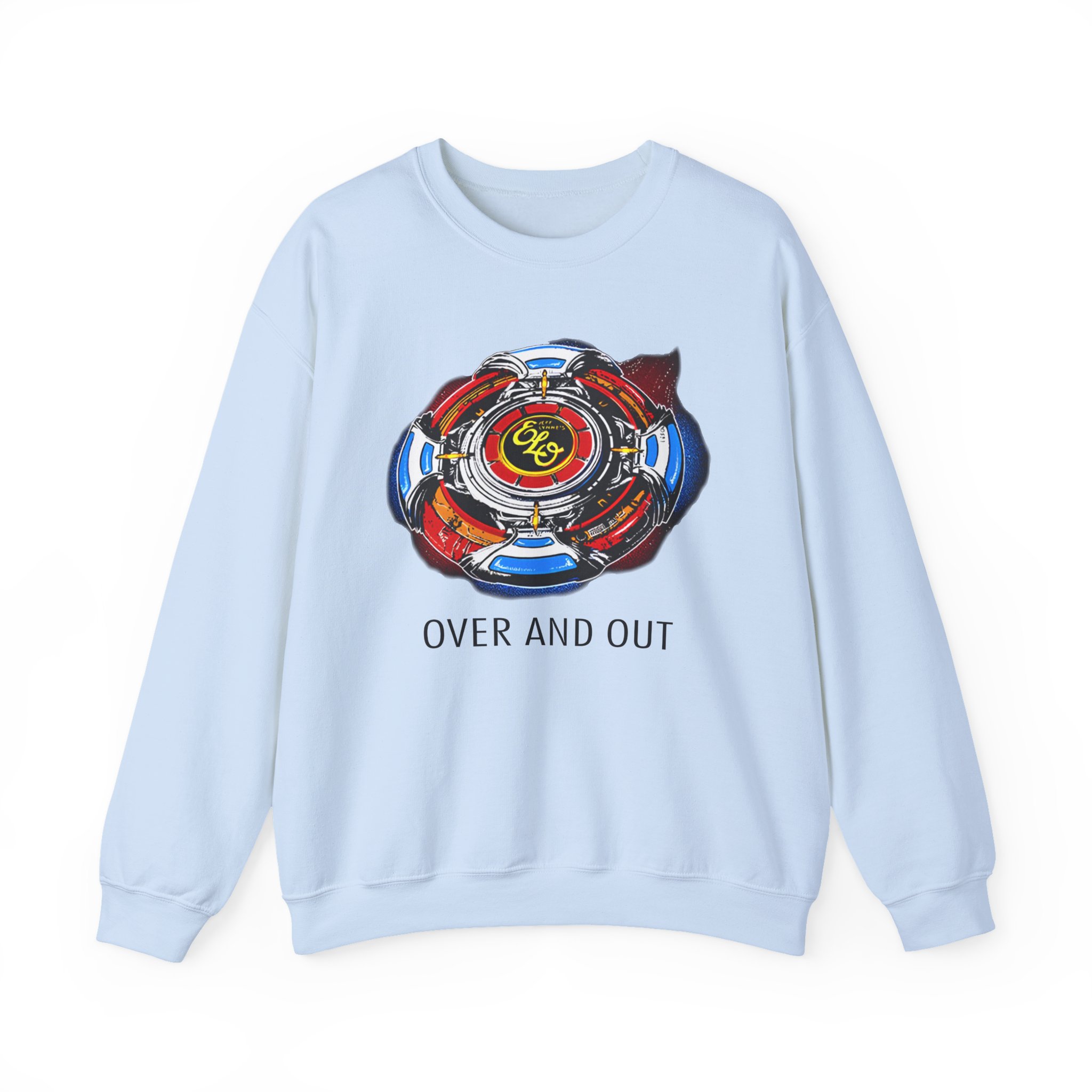 Elo Over and Out Spaceship Unisex Heavy Blendâ„¢ Crewneck Sweatshirt