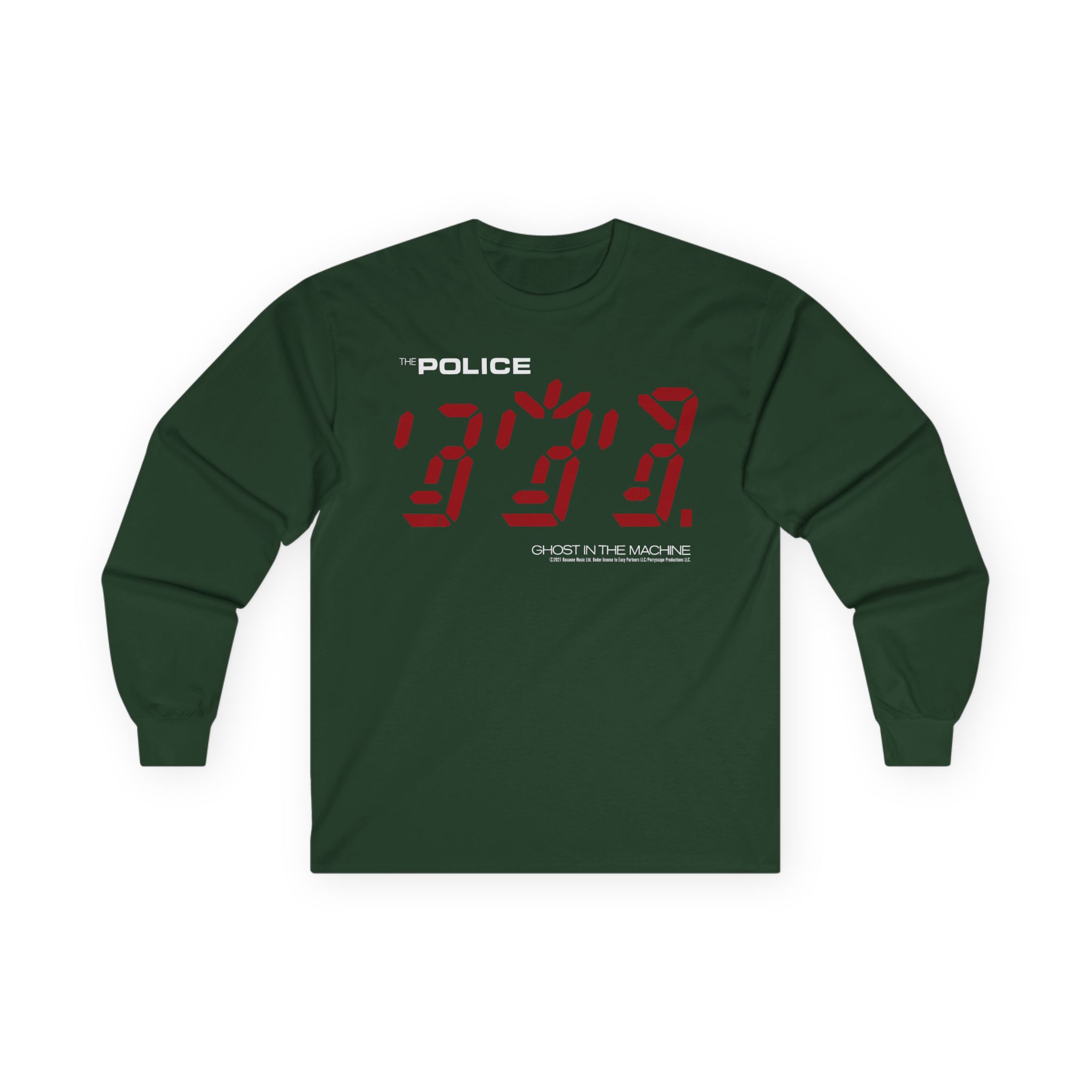 The Police Ghost in the Machine Unisex Ultra Cotton Long Sleeve Tee