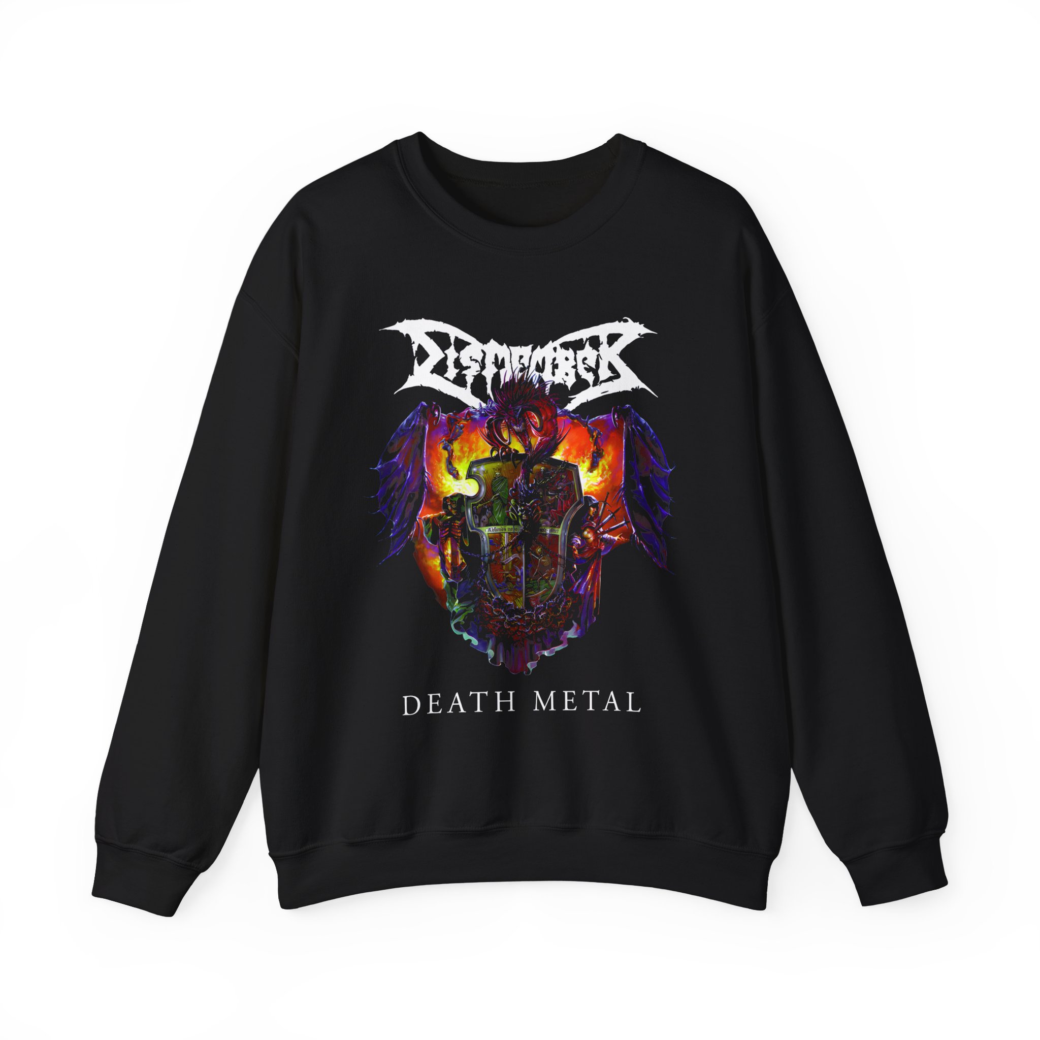 Dismember Death Metal Unisex Heavy Blendâ„¢ Crewneck Sweatshirt