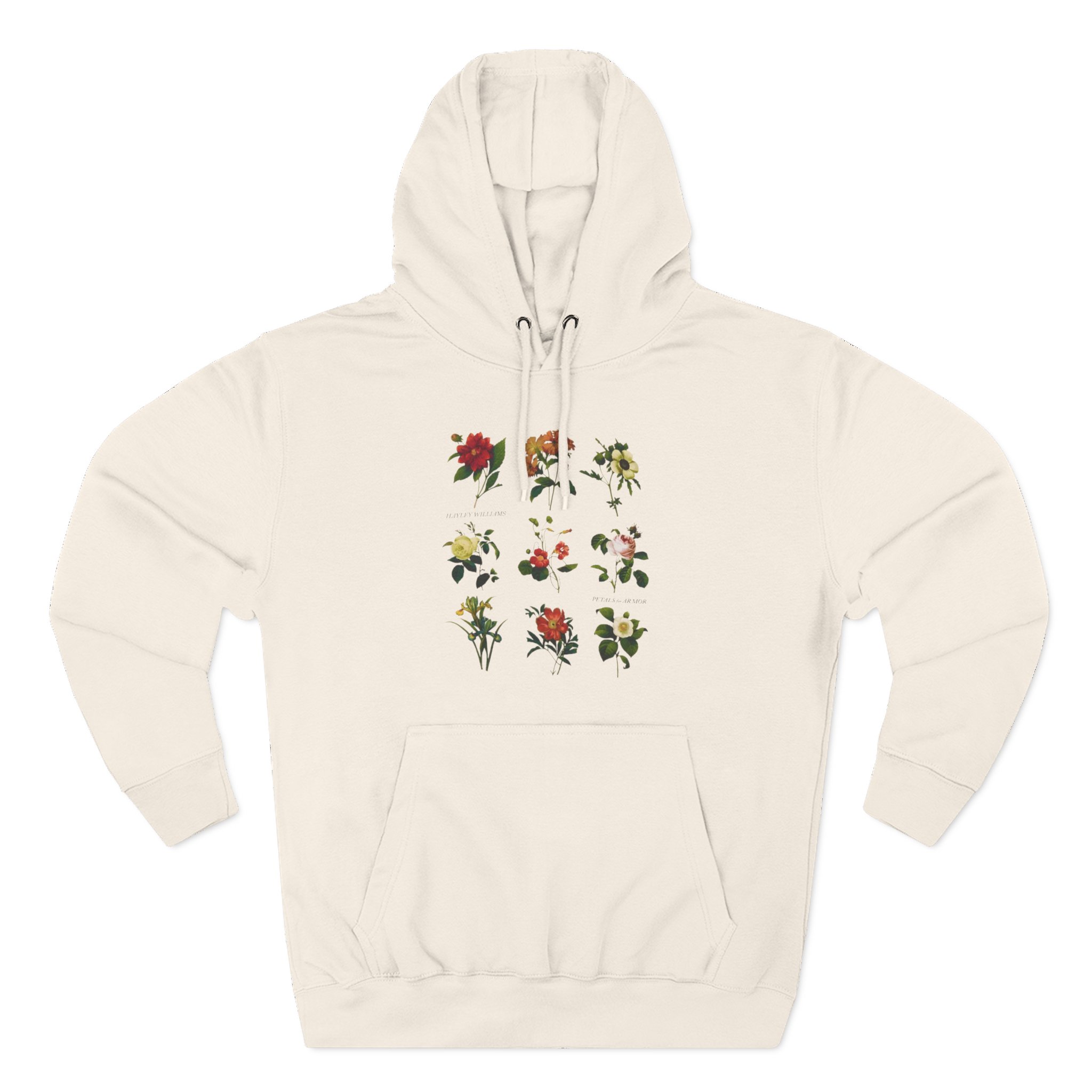 Hayley Williams Petals for Armor Floral Girls Three-Panel Fleece Hoodie