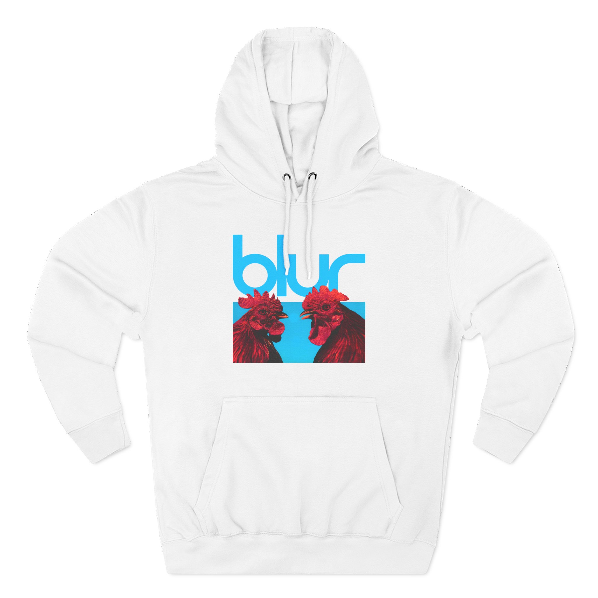 Blur Three-Panel Fleece Hoodie