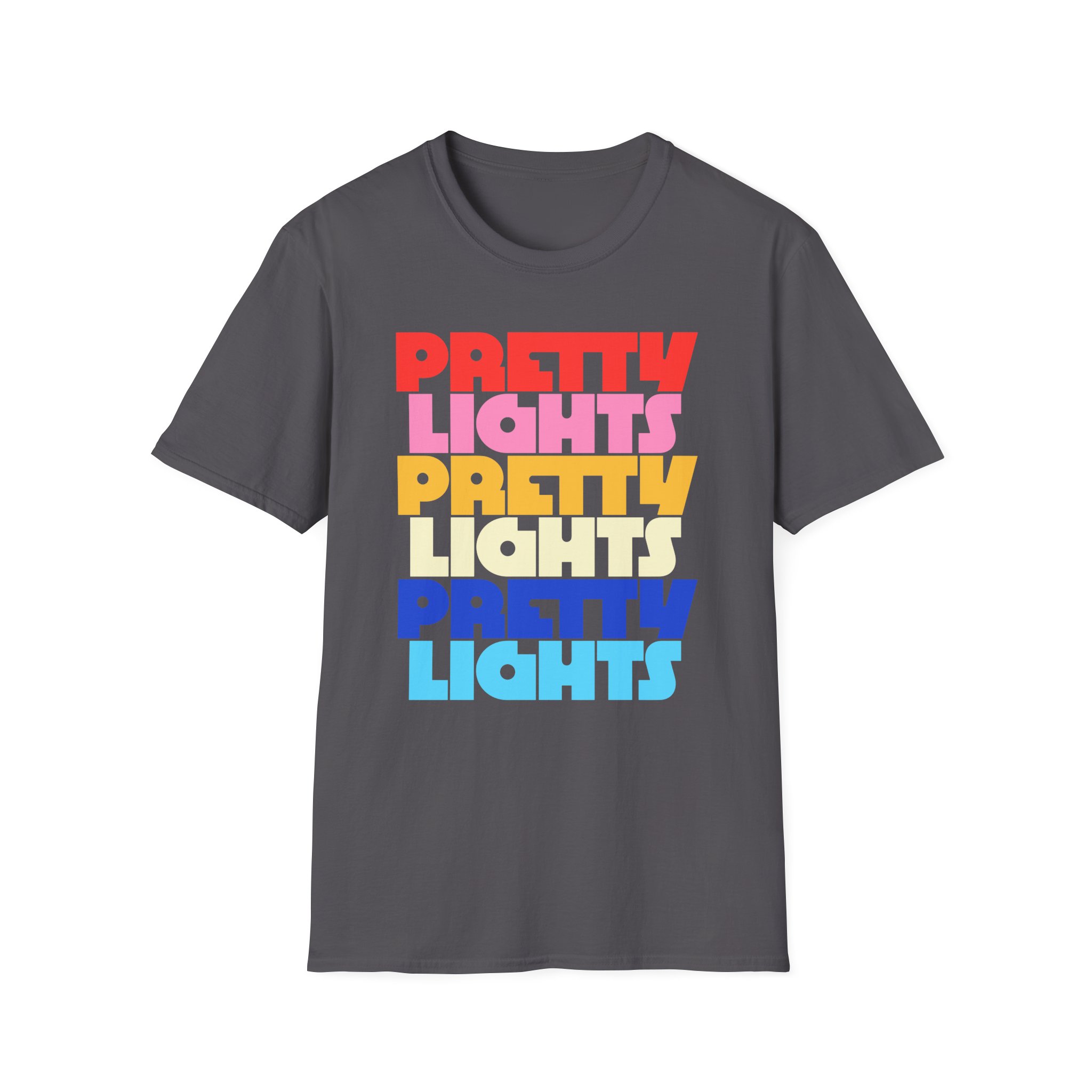 Pretty Lights Rainbow Unisex Softstyle T-Shirt