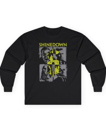 Shinedown Women's Photo Unisex Ultra Cotton Long Sleeve Tee