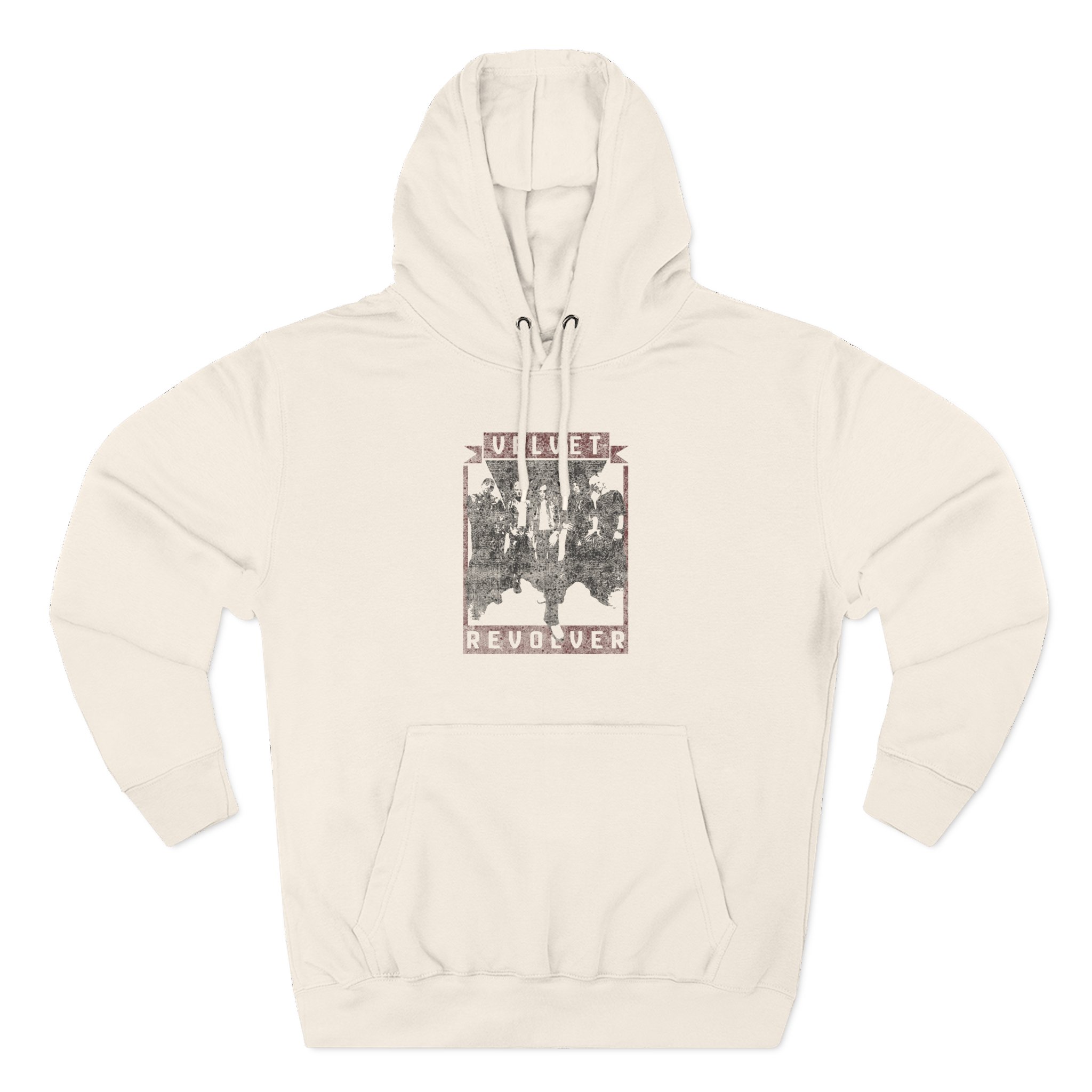 Velvet Revolver Portrait Three-Panel Fleece Hoodie