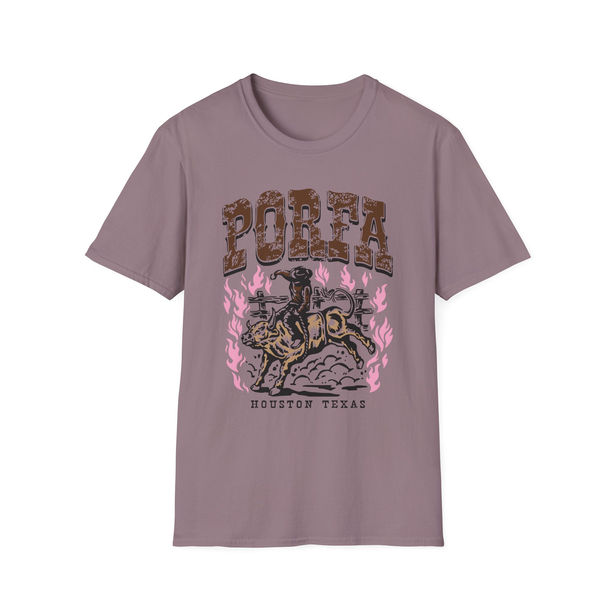 Porfa Houston Texas Unisex Softstyle T-Shirt