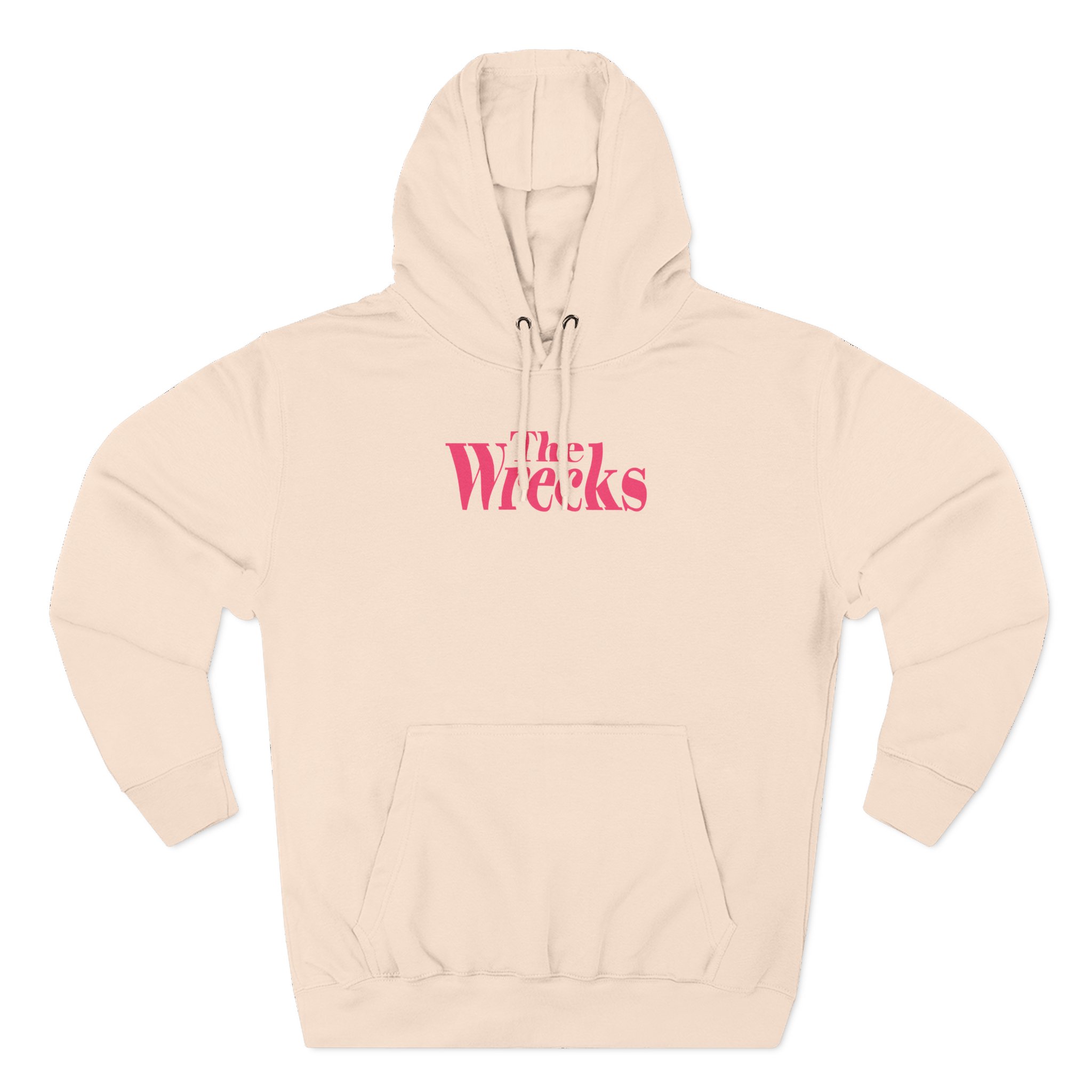 The Wrecks Wavy Three-Panel Fleece Hoodie