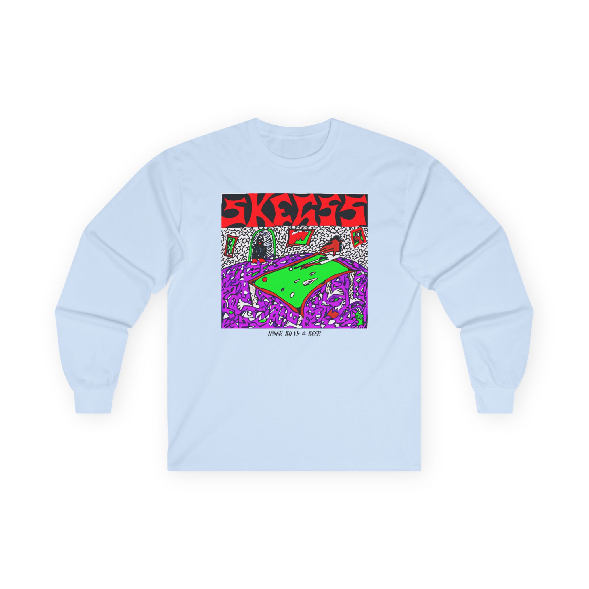 Skegss Pool Unisex Ultra Cotton Long Sleeve Tee