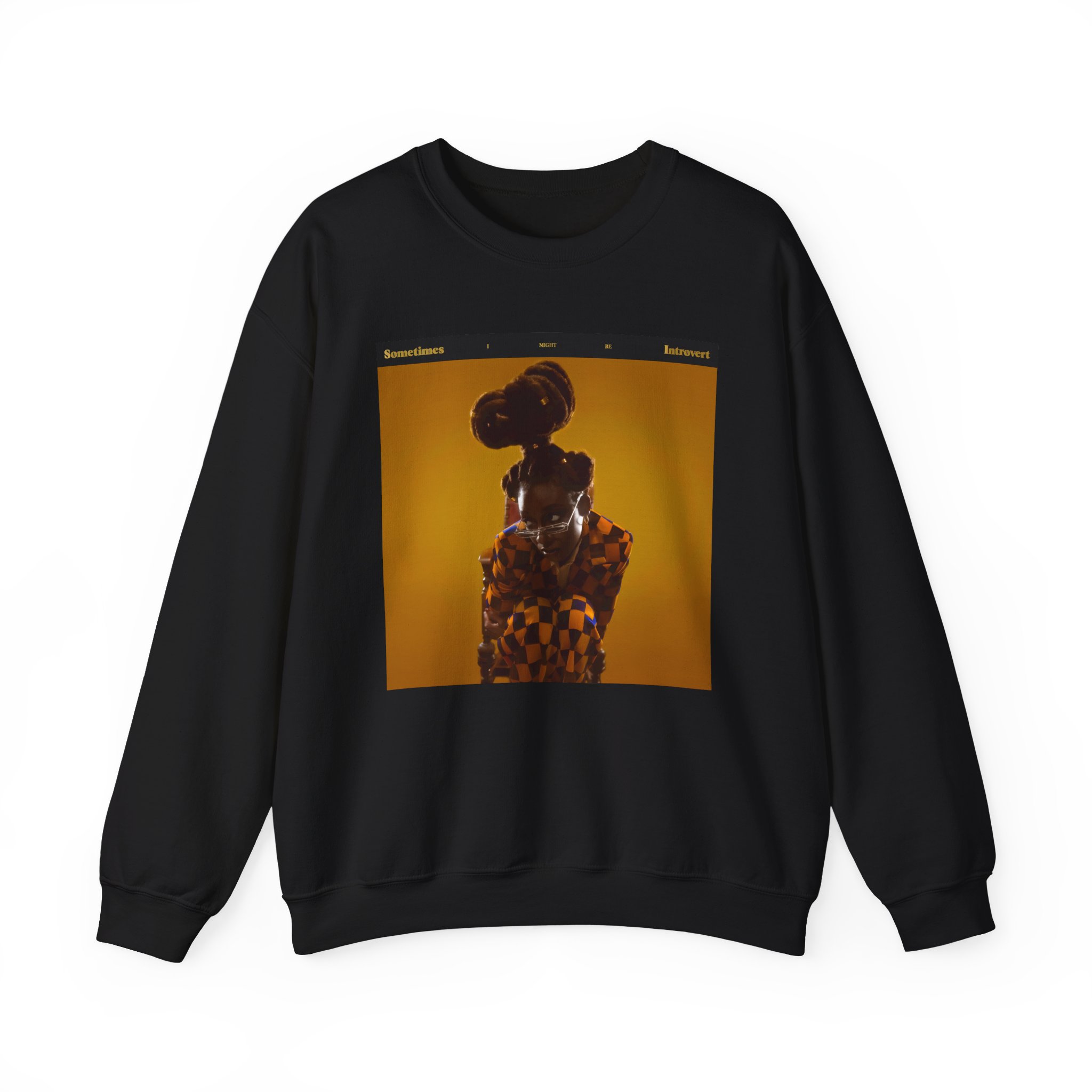 Little Simz Sometimes I Might Be Introvert Unisex Heavy Blendâ„¢ Crewneck Sweatshirt
