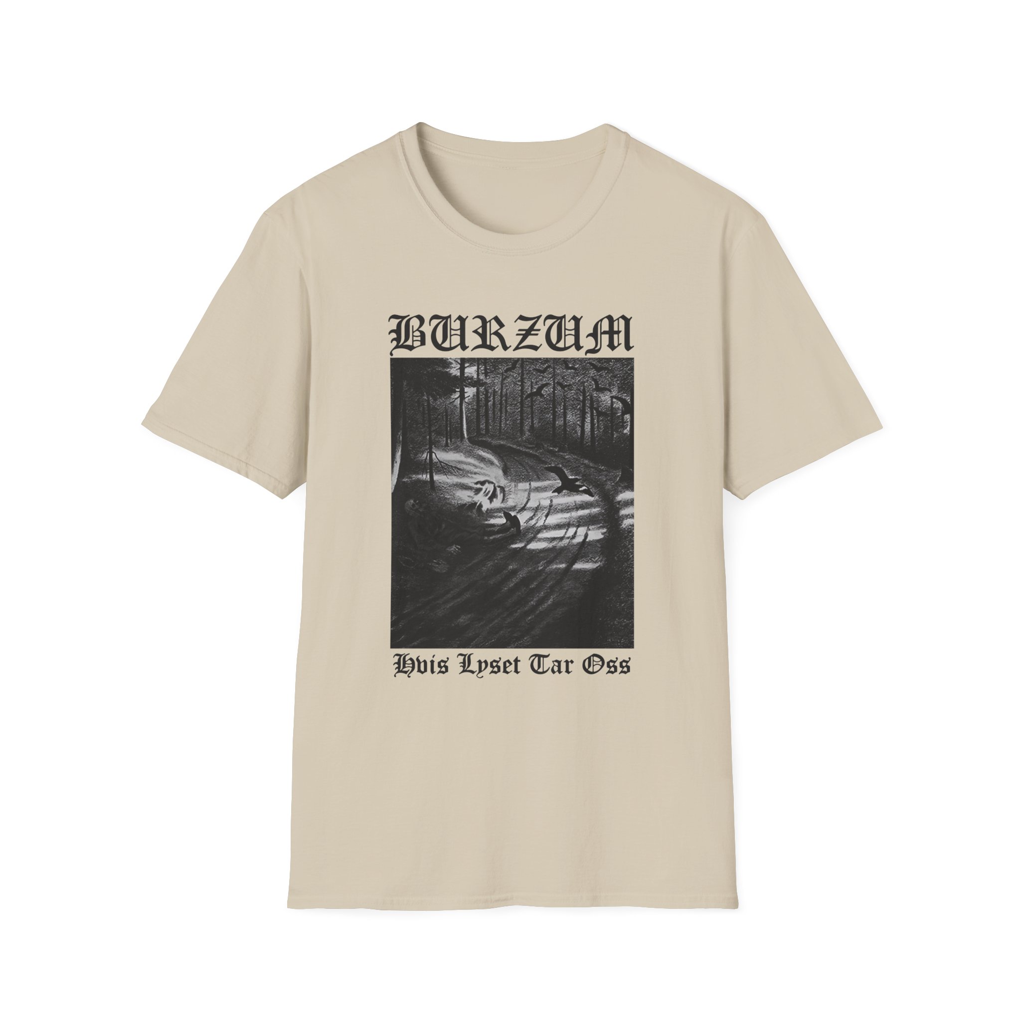 Burzum Hvis Lyset Tar Oss Unisex Softstyle T-Shirt