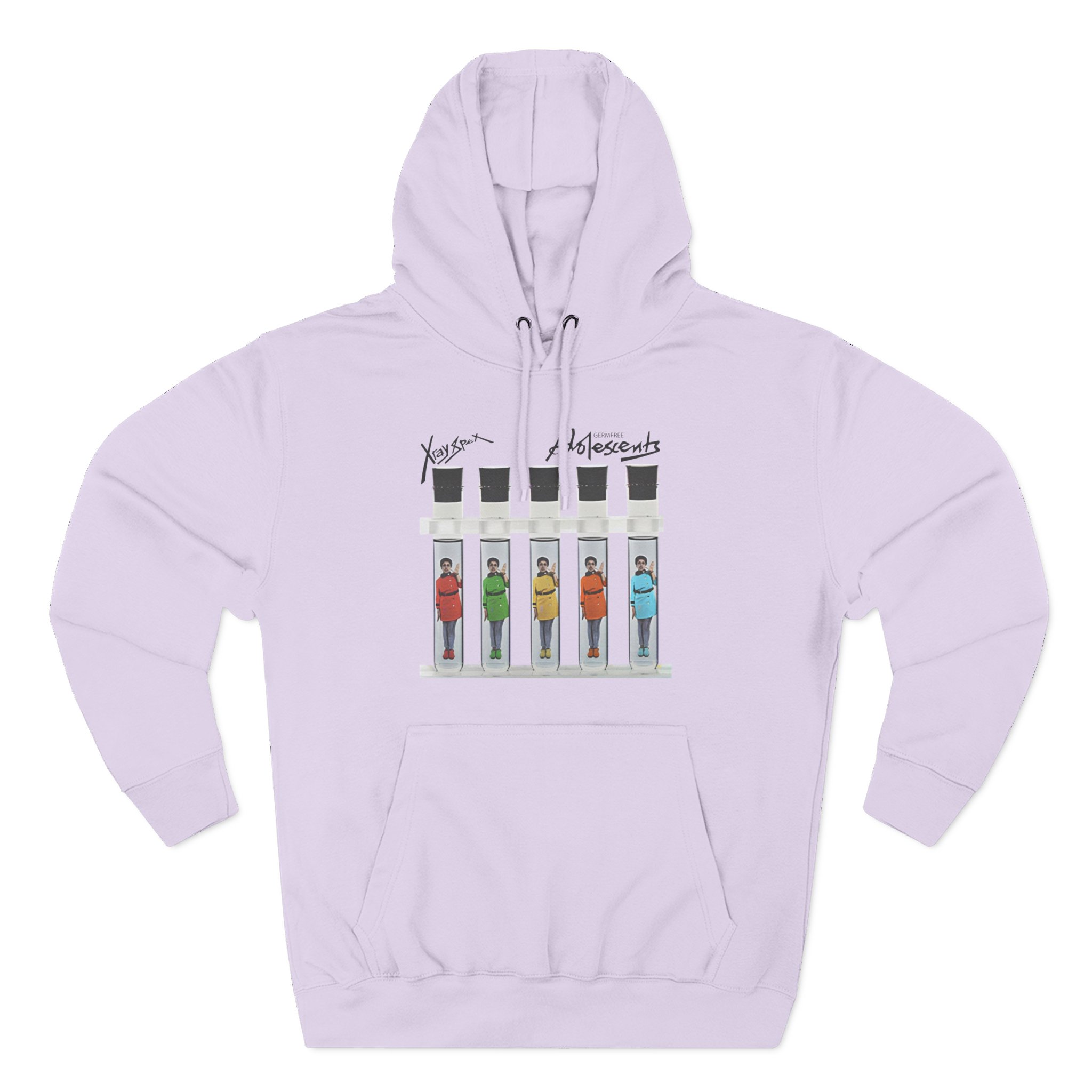 X-ray Spex Germ Free Five Tube Three-Panel Fleece Hoodie