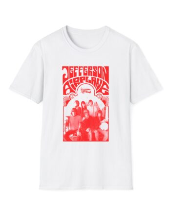 Jefferson Airplane Band Photo Unisex Softstyle T-Shirt