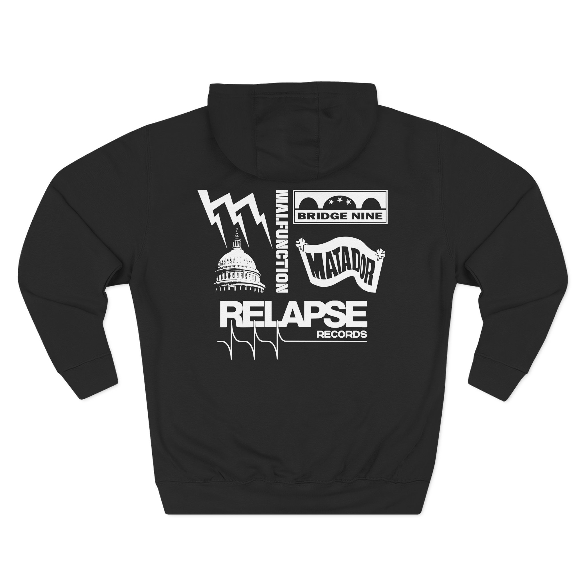 Ceremony Label Roses Three-Panel Fleece Hoodie