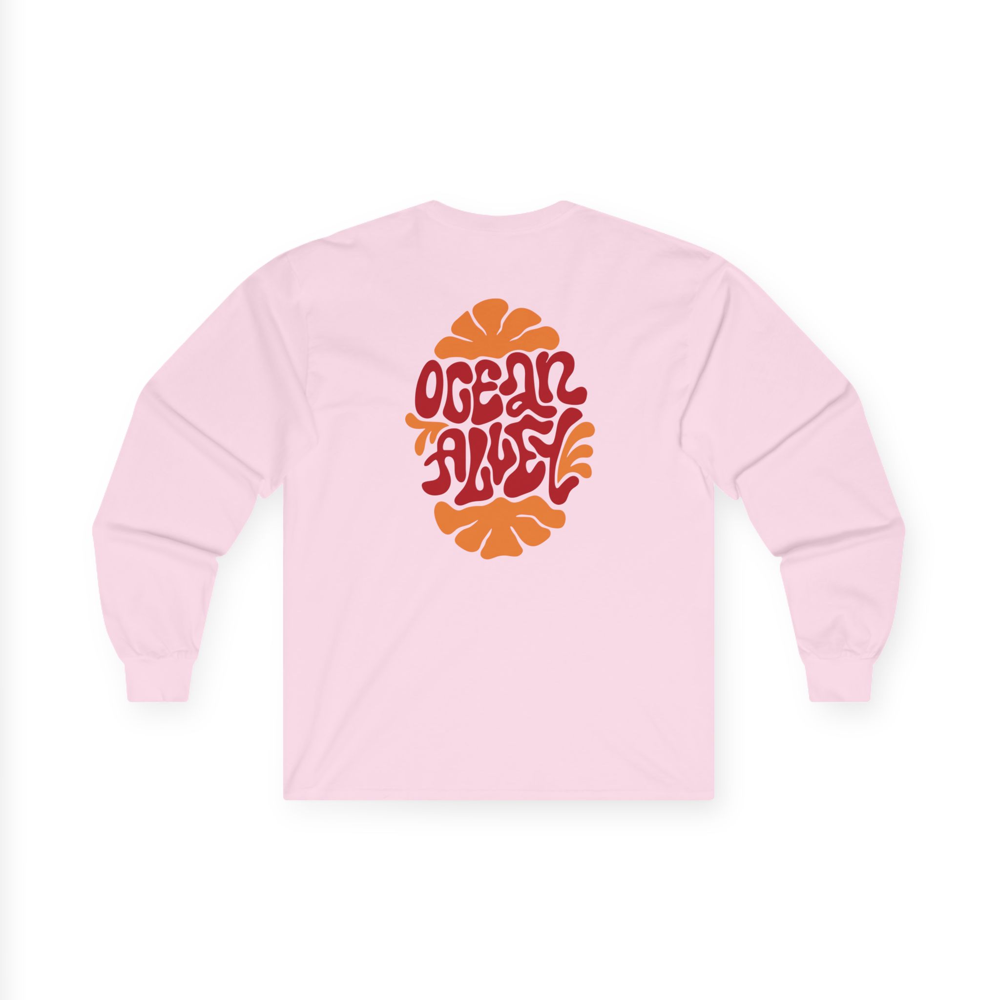 Ocean Alley Cracked Egg Unisex Ultra Cotton Long Sleeve Tee