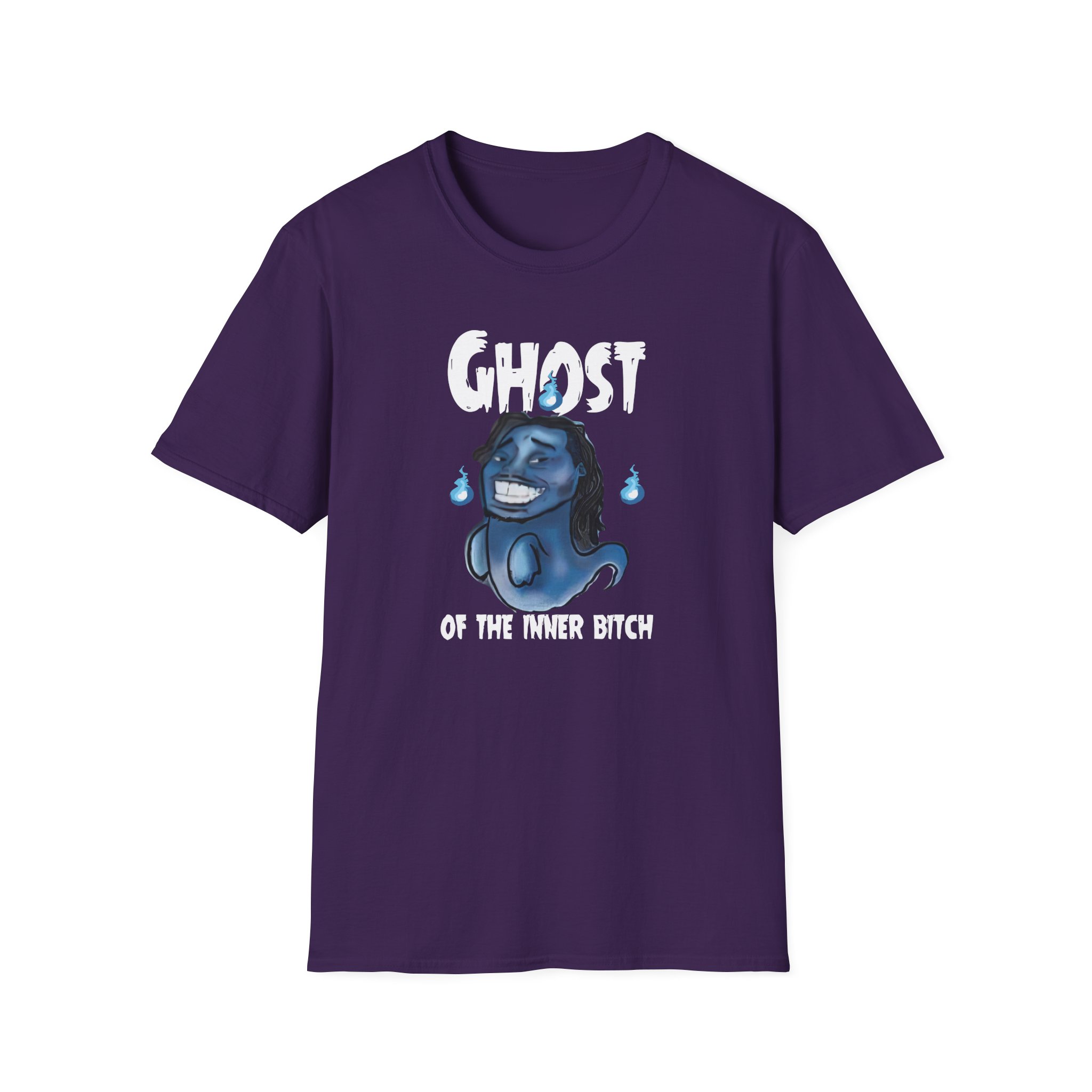 Aba and Preach Ghost of the Inner Bitch Unisex Softstyle T-Shirt
