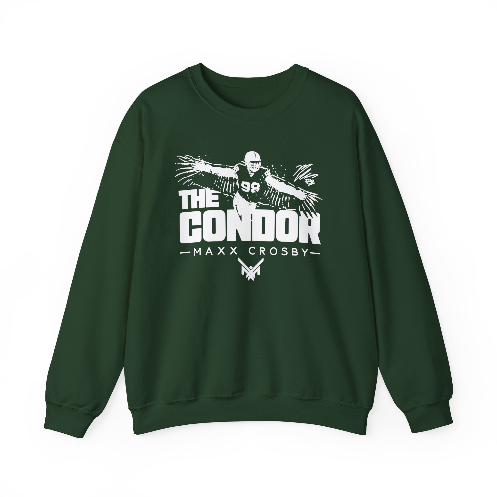 Maxx Crosby the Condor Unisex Heavy Blendâ„¢ Crewneck Sweatshirt