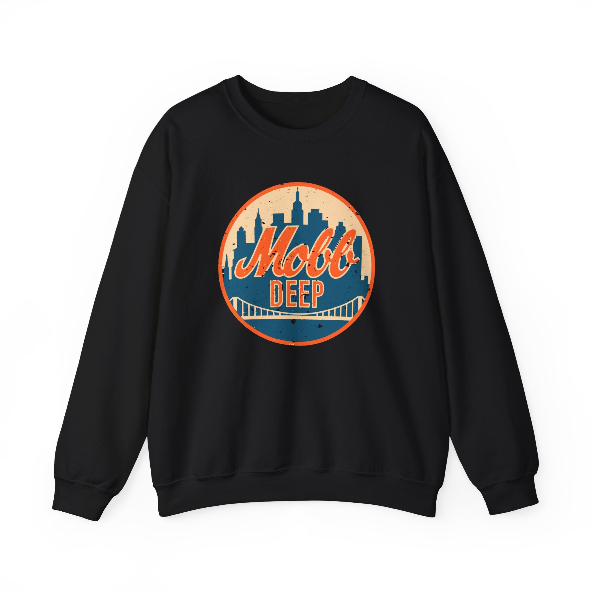 Mobb Deep Queens New York Unisex Heavy Blendâ„¢ Crewneck Sweatshirt