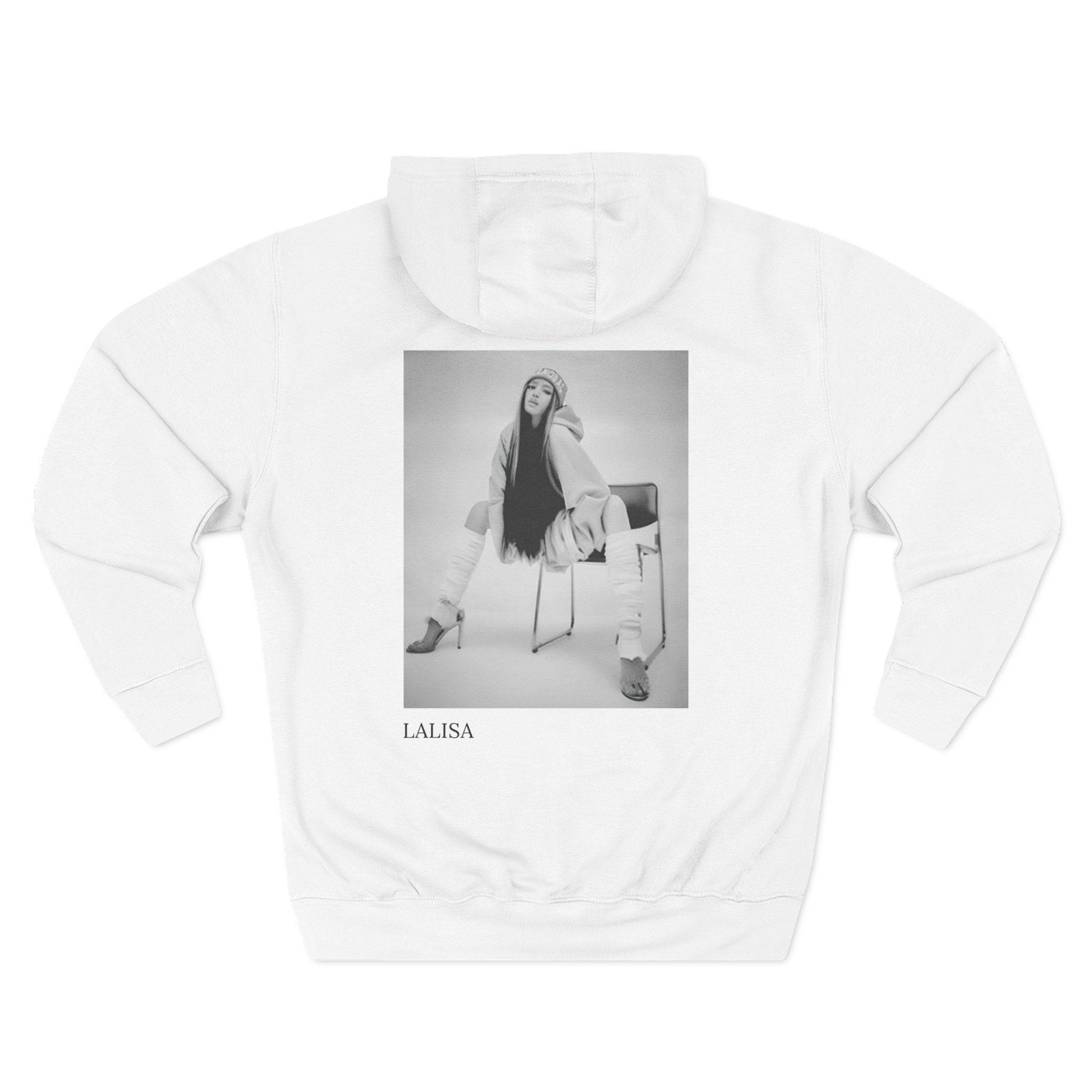 B Lisa Three-Panel Fleece Hoodie