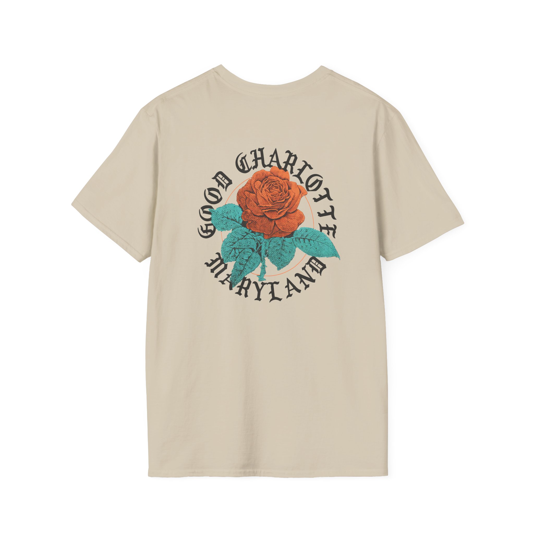 Good Charlotte Rose Maryland Unisex Softstyle T-Shirt