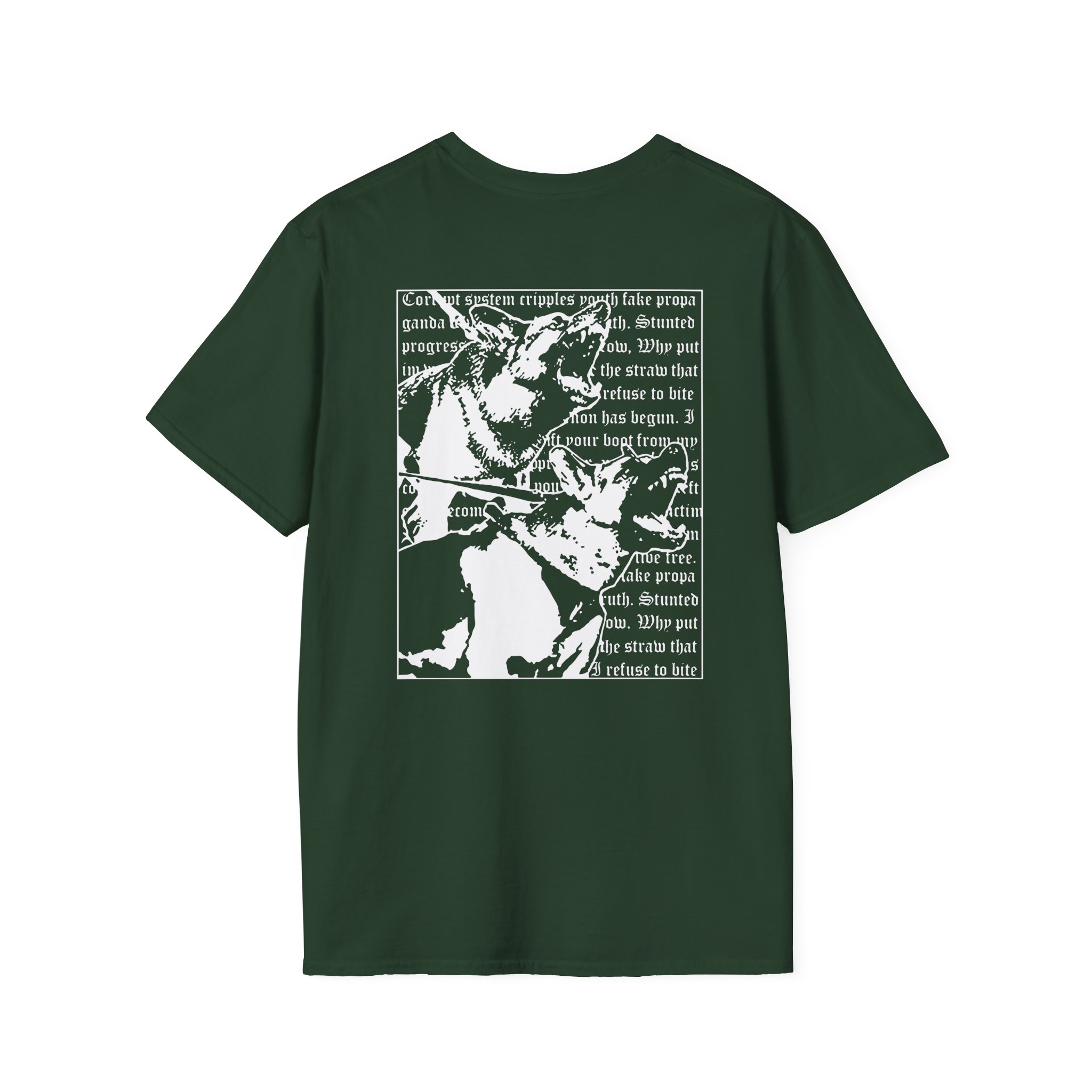 Jesus Piece Tortured Unisex Softstyle T-Shirt