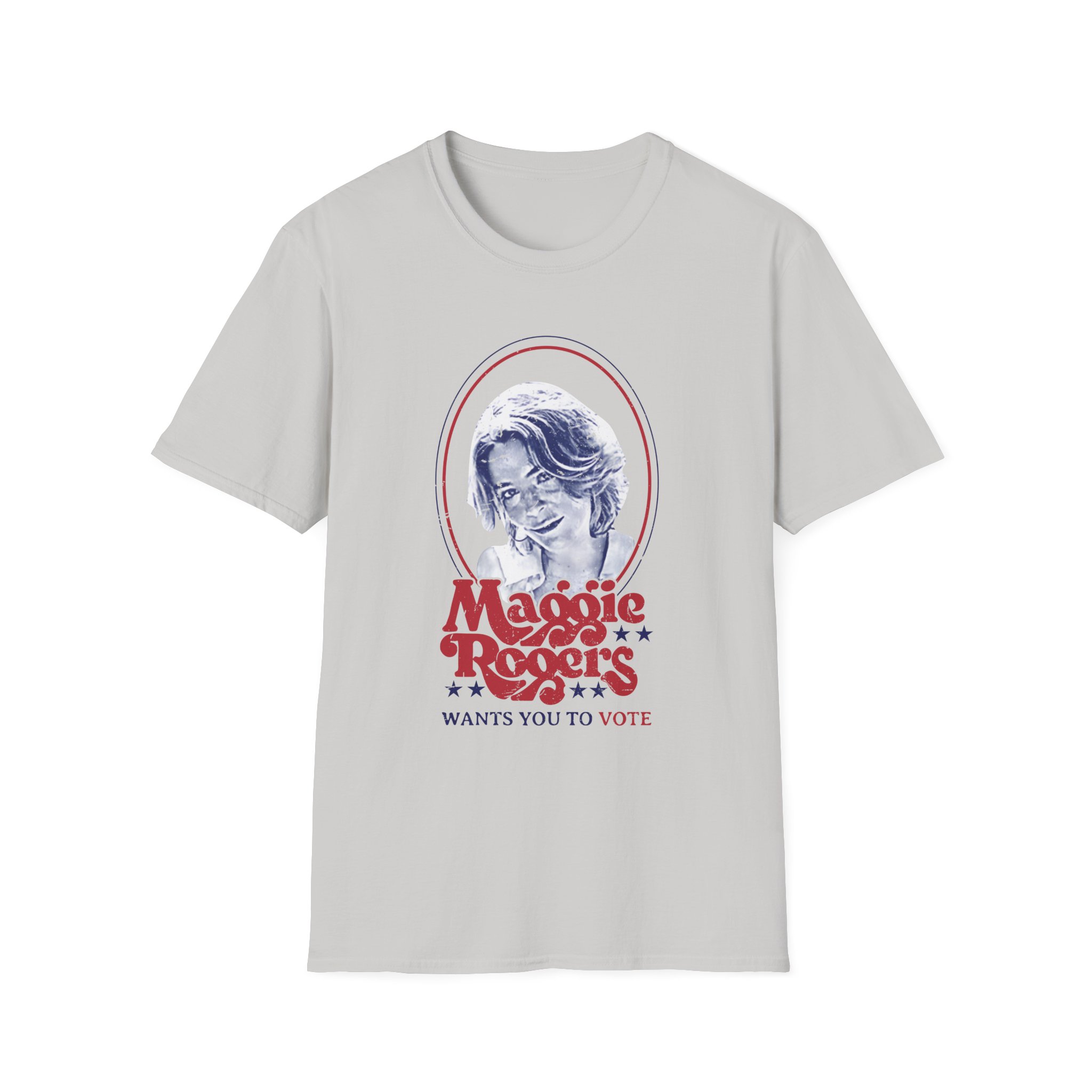 Maggie Rogers Wants You To Vote Unisex Softstyle T-Shirt