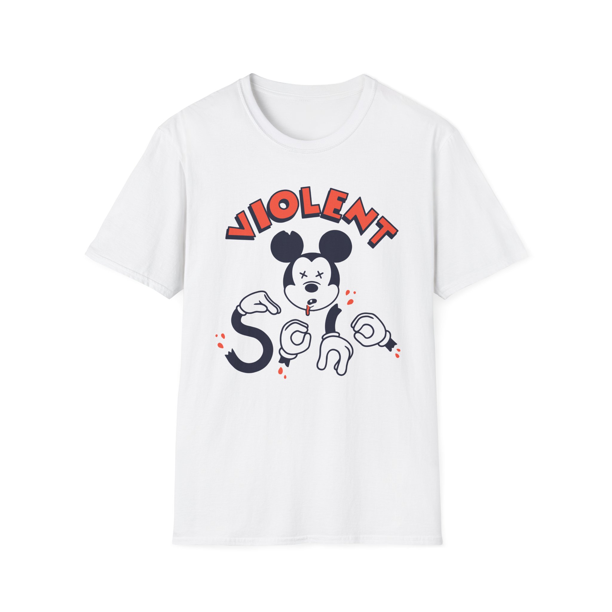 Violent Soho Dead Mouse Unisex Softstyle T-Shirt