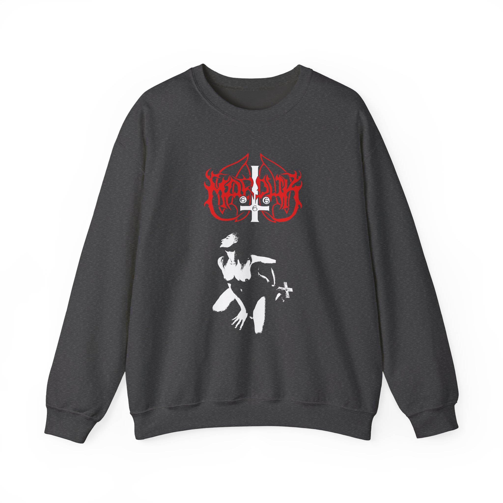 Marduk Fuck Me Jesus Unisex Heavy Blendâ„¢ Crewneck Sweatshirt