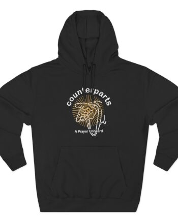 Counterparts Three-Panel Fleece Hoodie