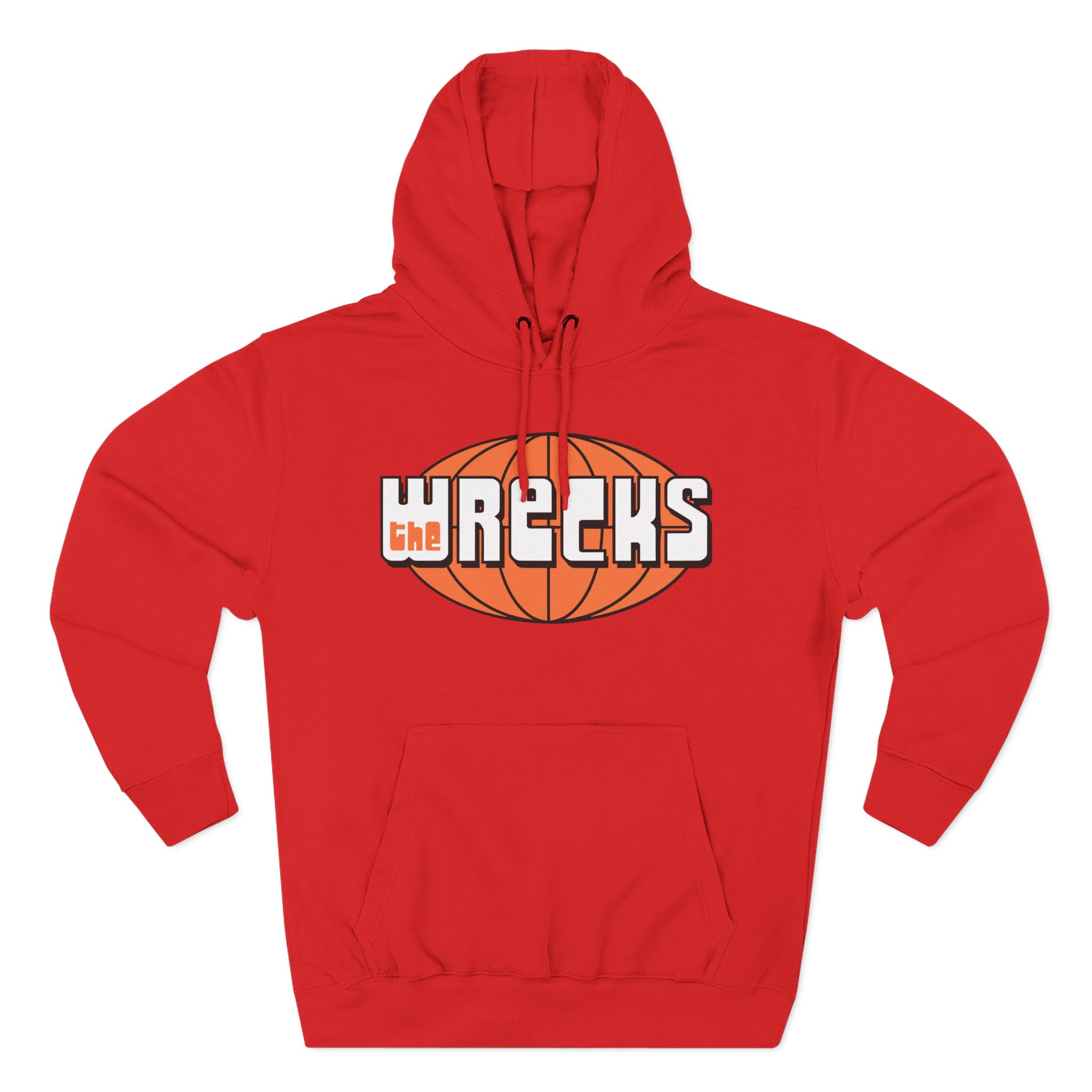 The Wrecks Retro Globe Three-Panel Fleece Hoodie