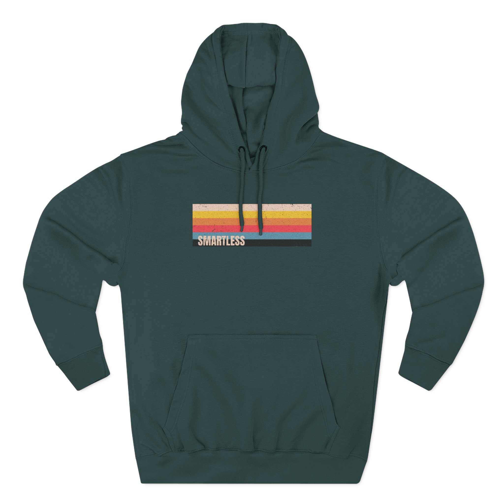 Smartless Three-Panel Fleece Hoodie