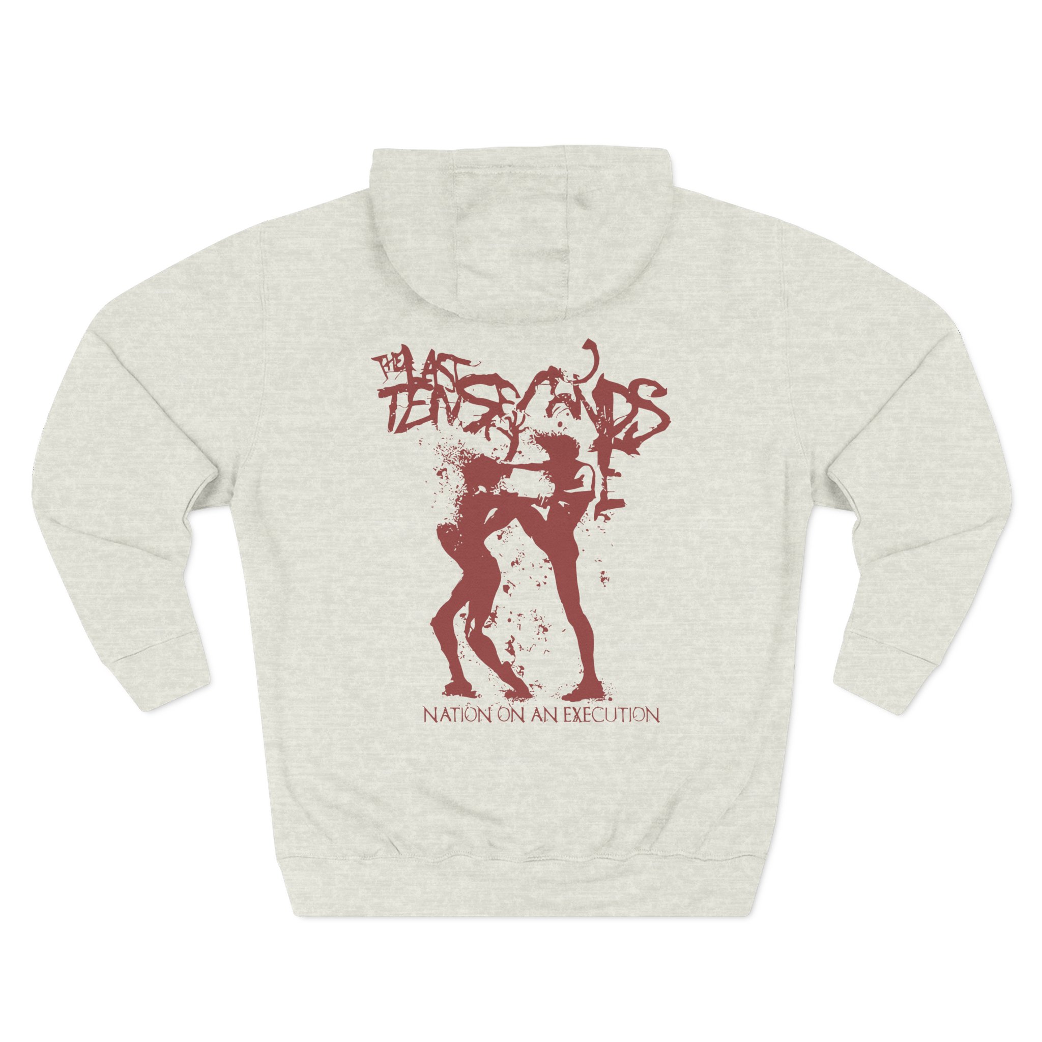 The Last Ten Seconds of Life Three-Panel Fleece Hoodie