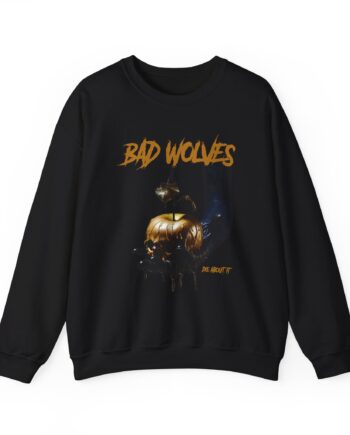 Bad Wolves Die About It Tracklist Unisex Heavy Blend™ Crewneck Sweatshirt
