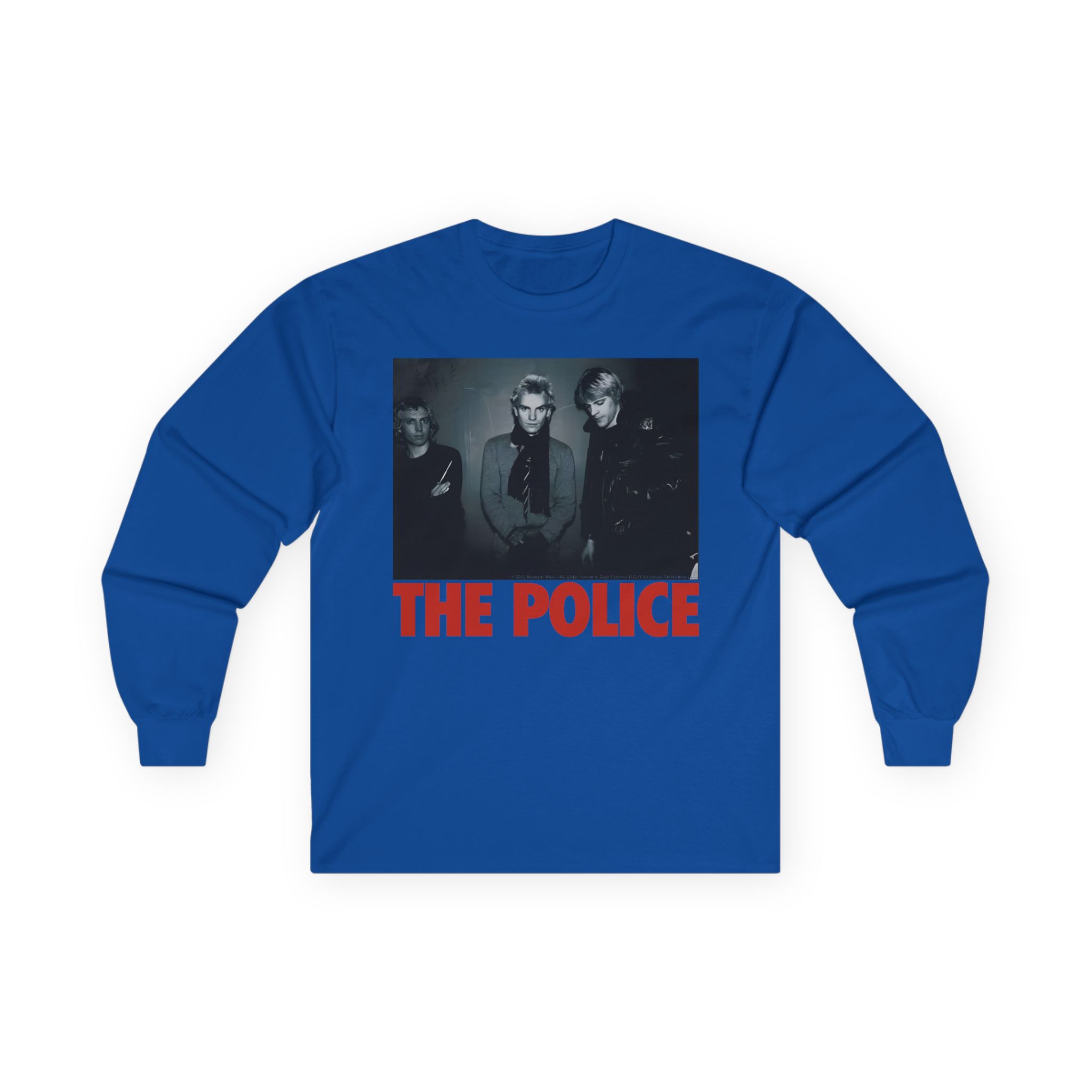 The Police Against the Wall Unisex Ultra Cotton Long Sleeve Tee