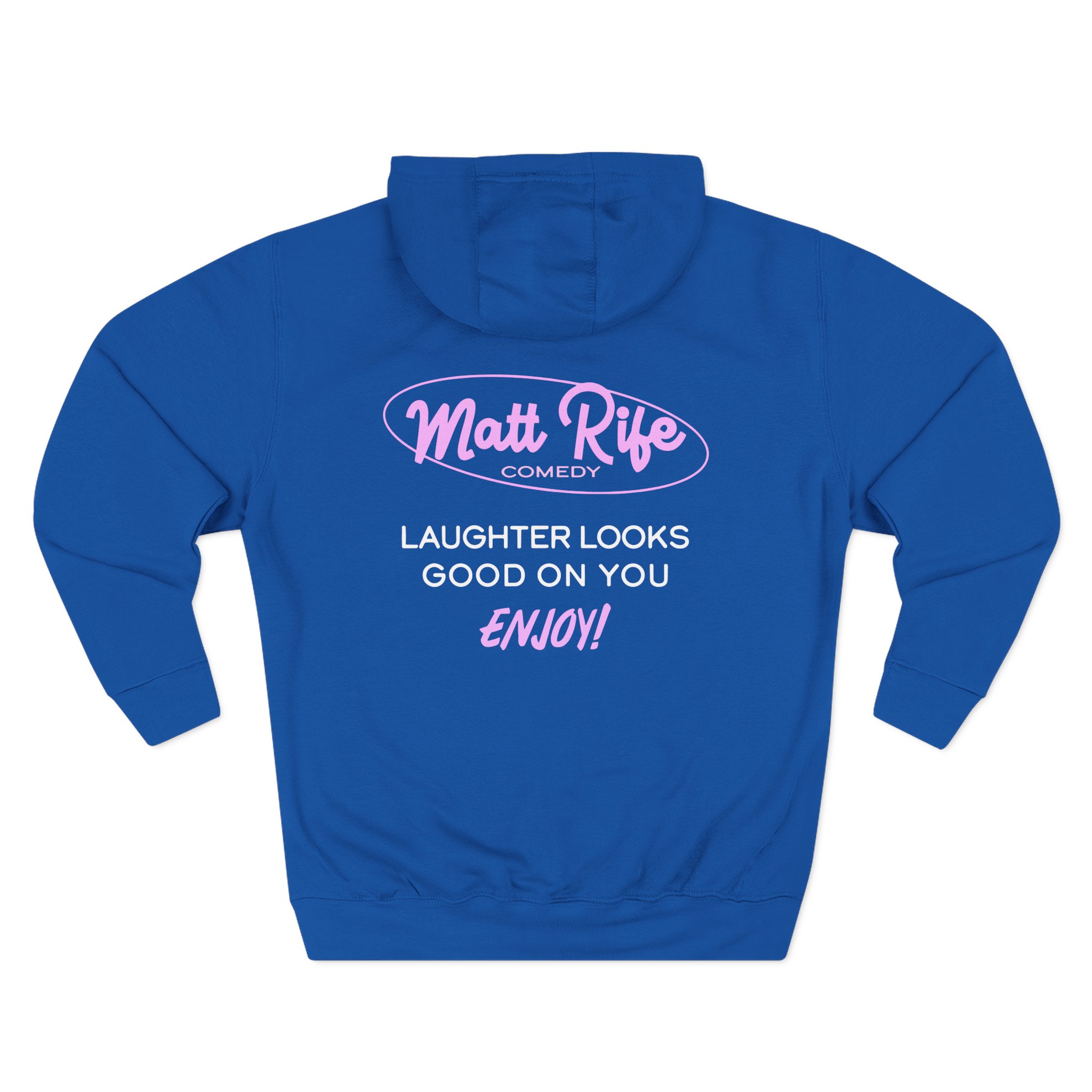 Matt Rife Laughter Looks Good on You Three-Panel Fleece Hoodie