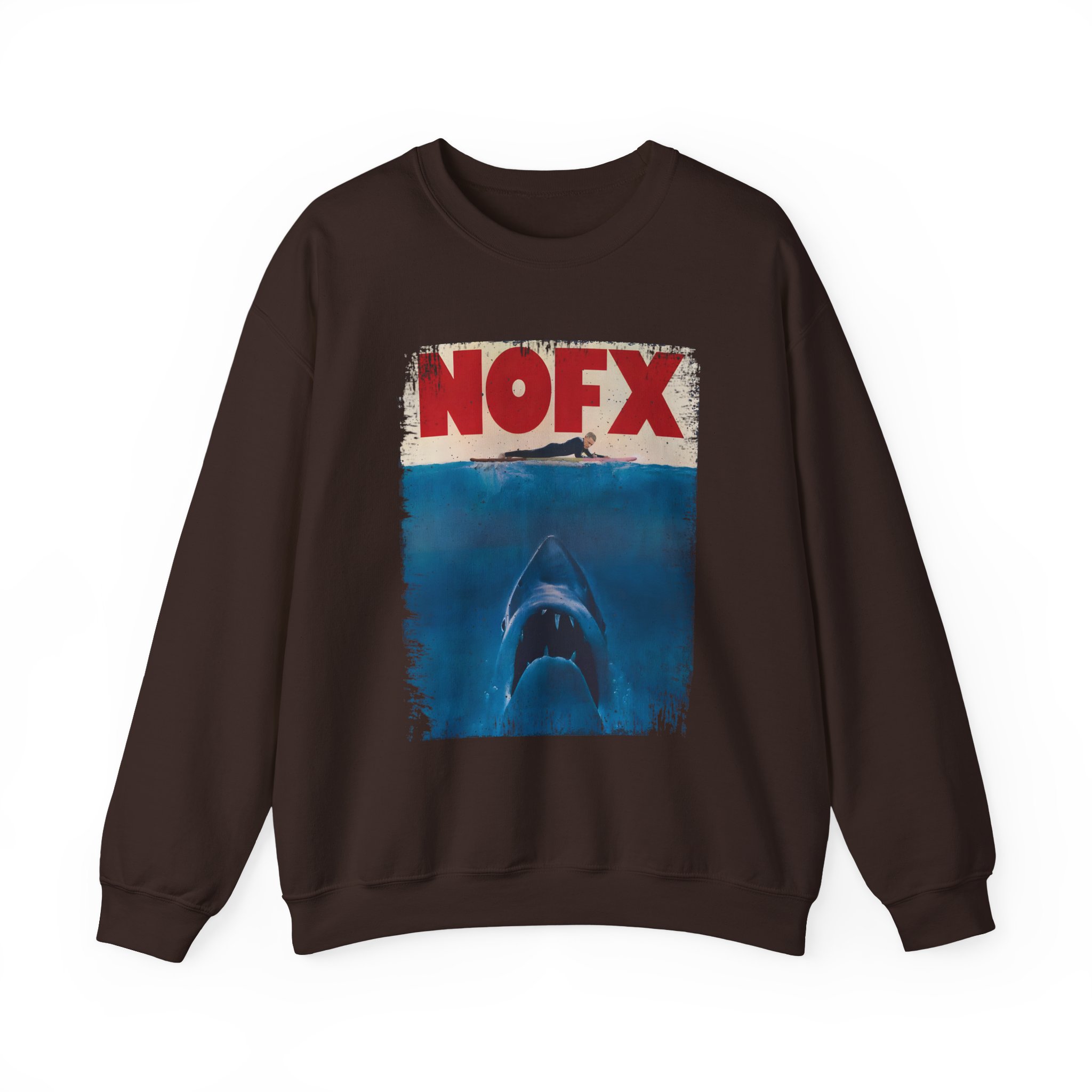 Nofx Surfer Unisex Heavy Blendâ„¢ Crewneck Sweatshirt